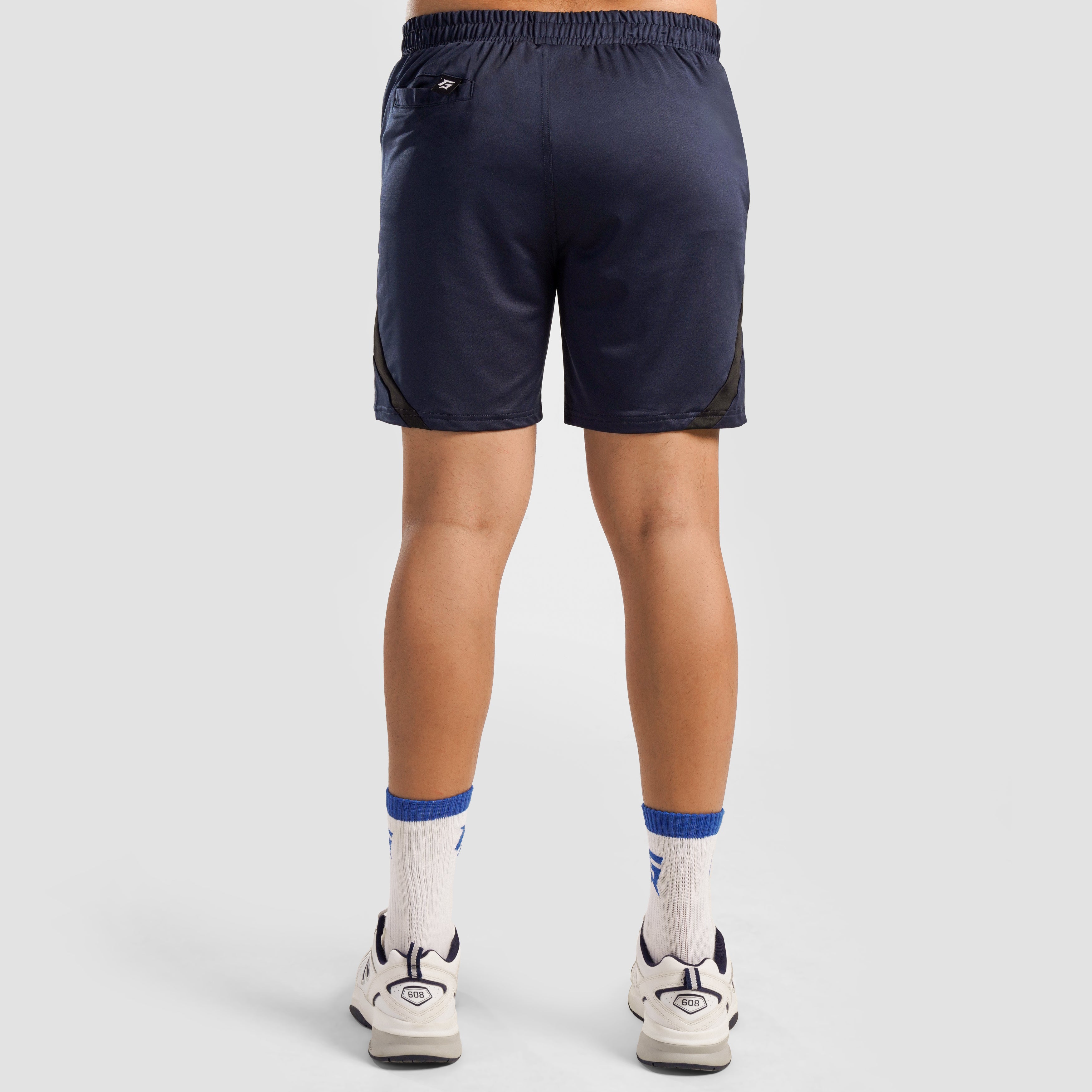 Vortex Stripe Shorts (Navy)