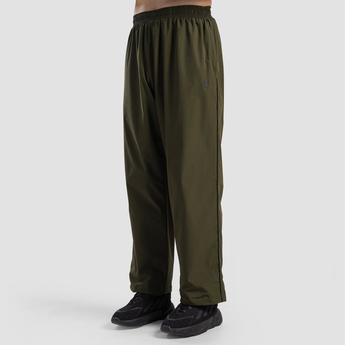 Olive Maxout Track Pants for men front view