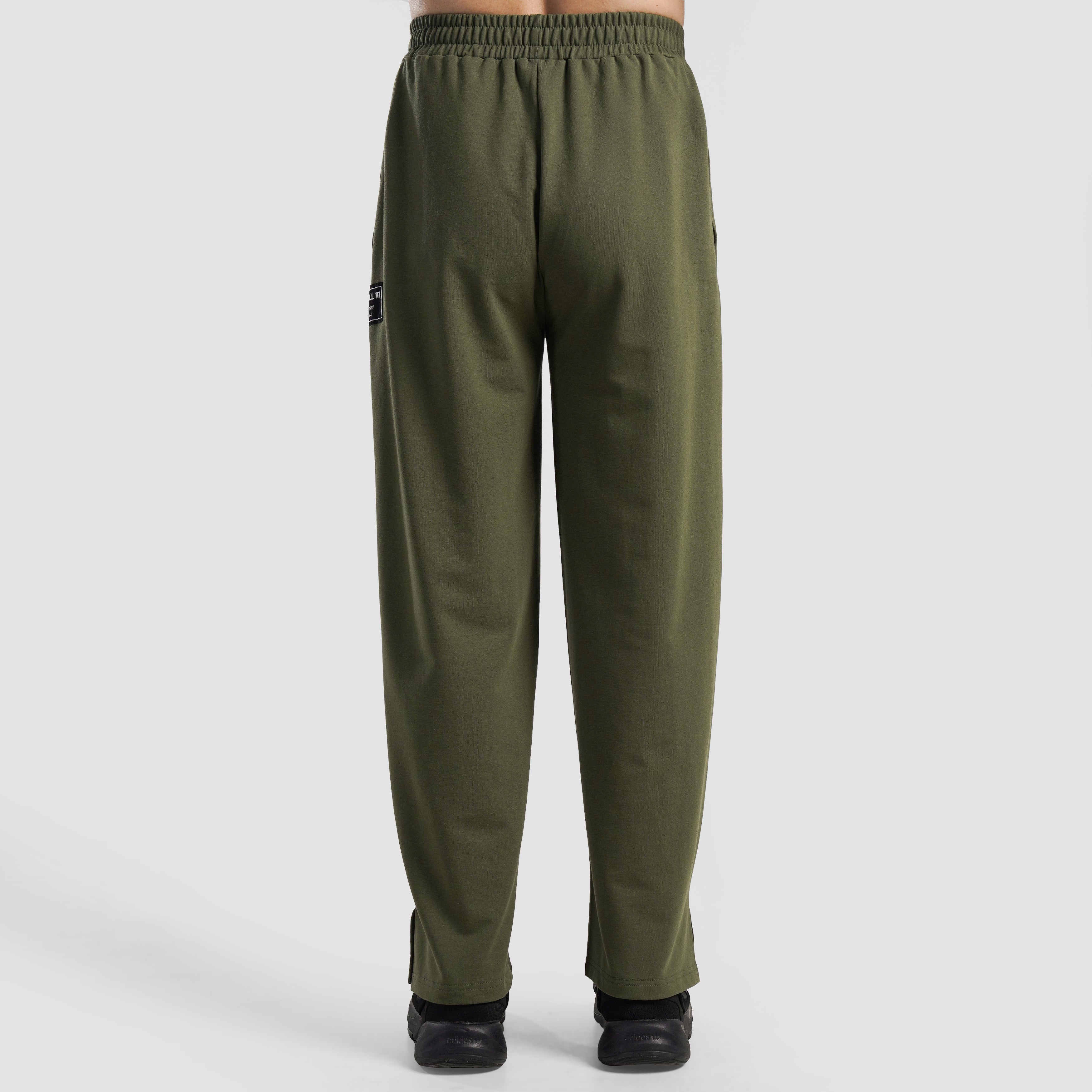 WideFlex Trousers (Olive)