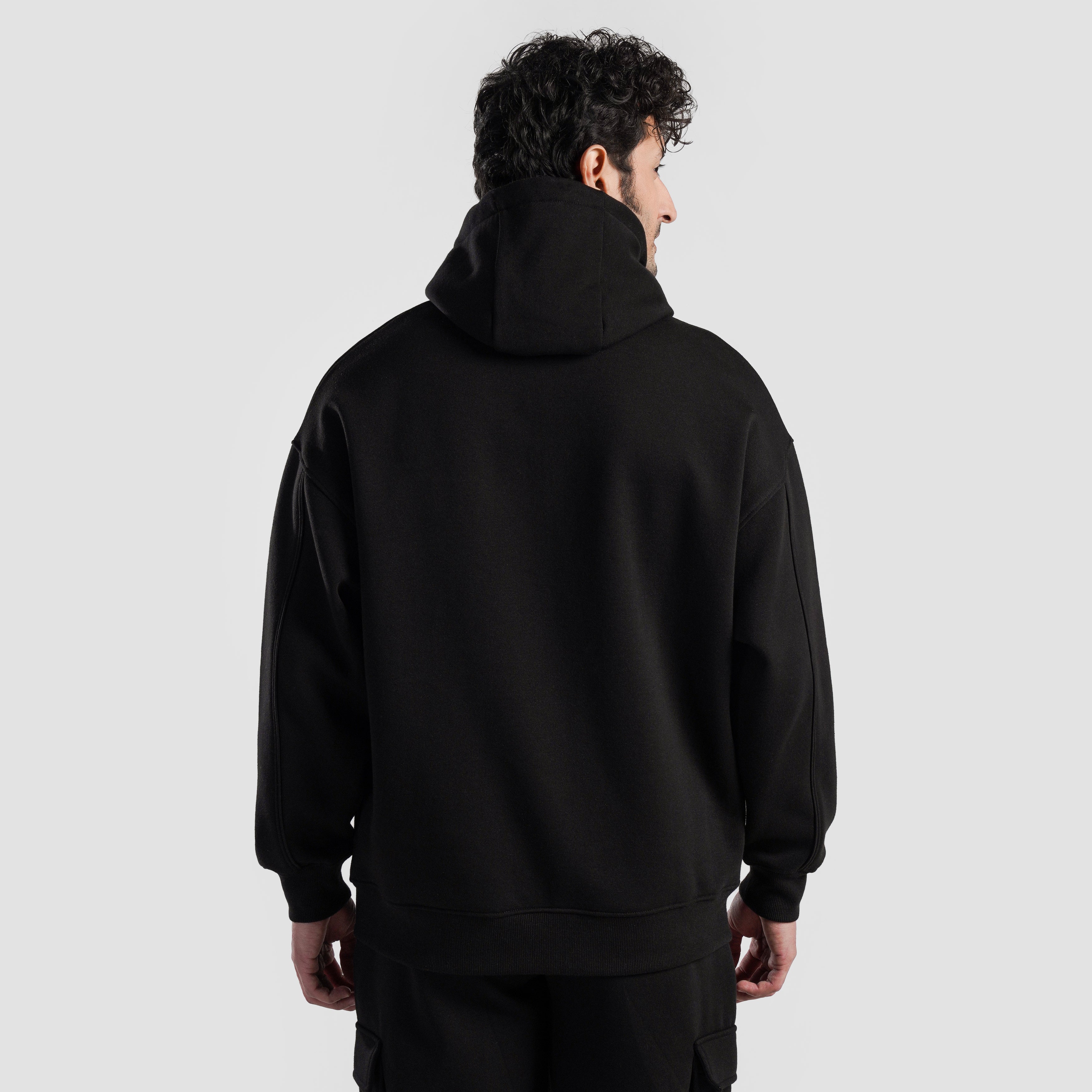 GAI Cargo Hoodie (Black)