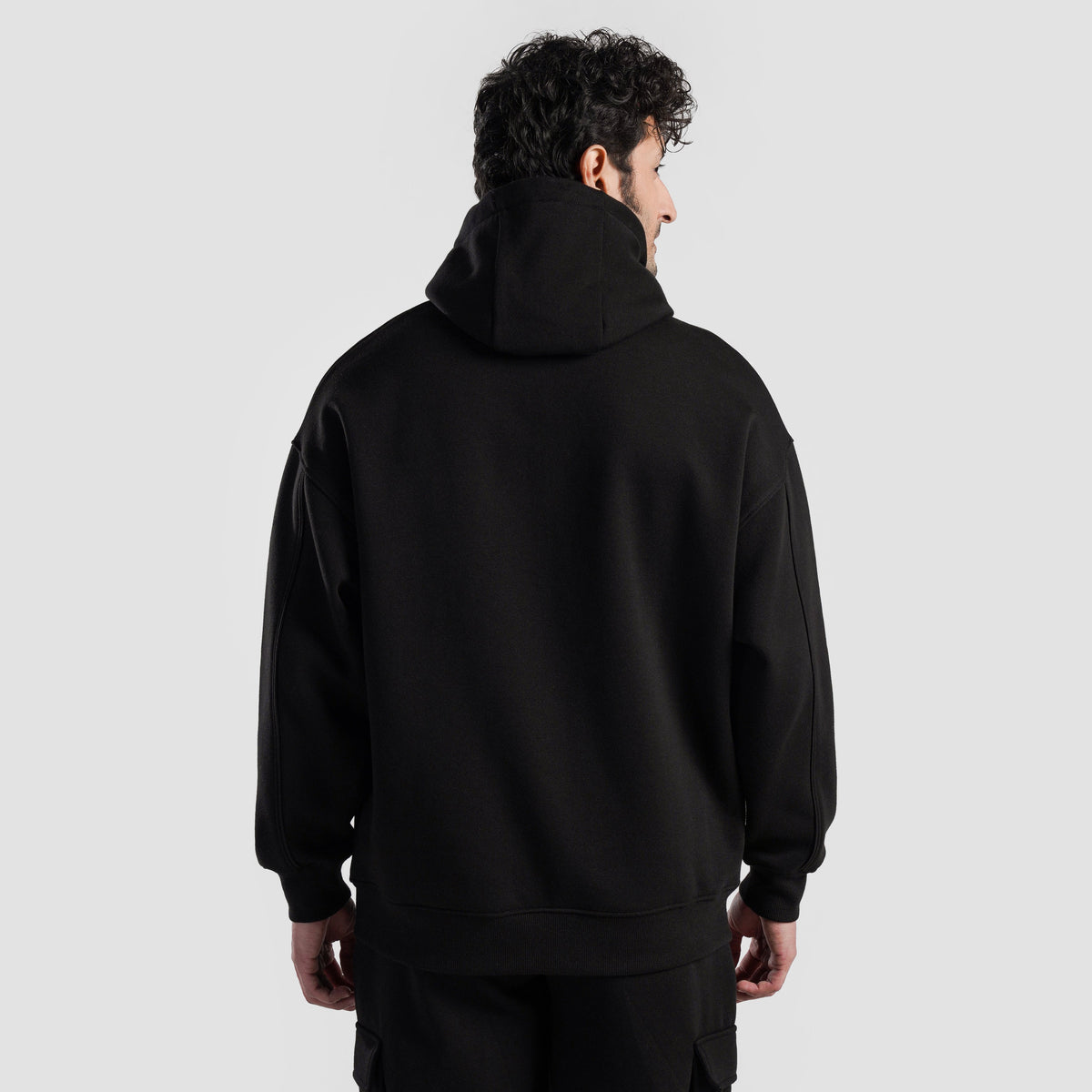 GAI Cargo Hoodie (Black)