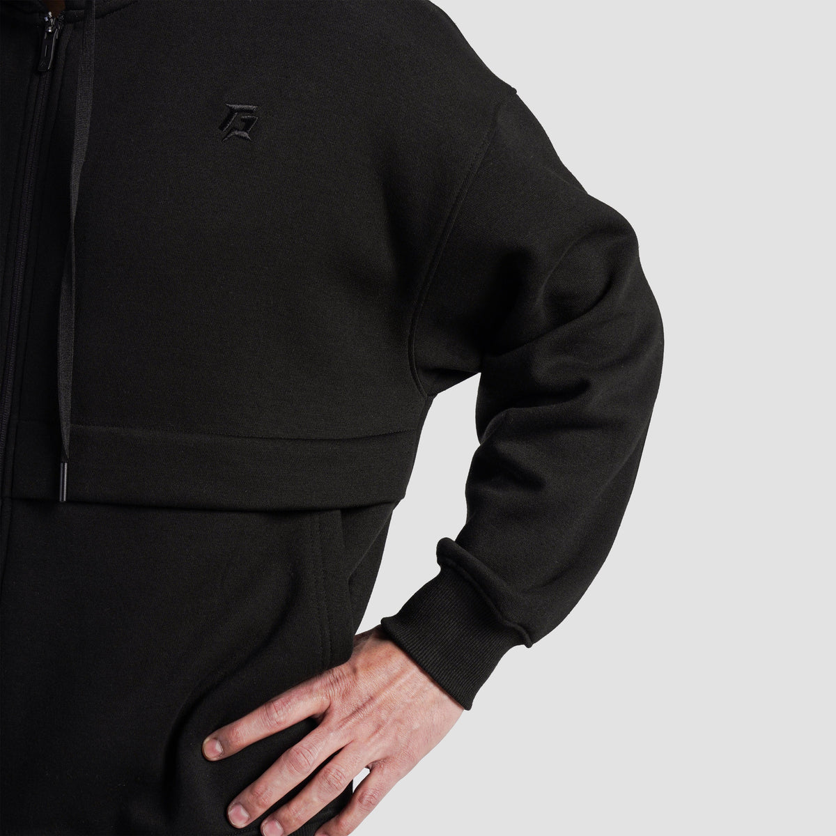 GAI Cargo Hoodie (Black)