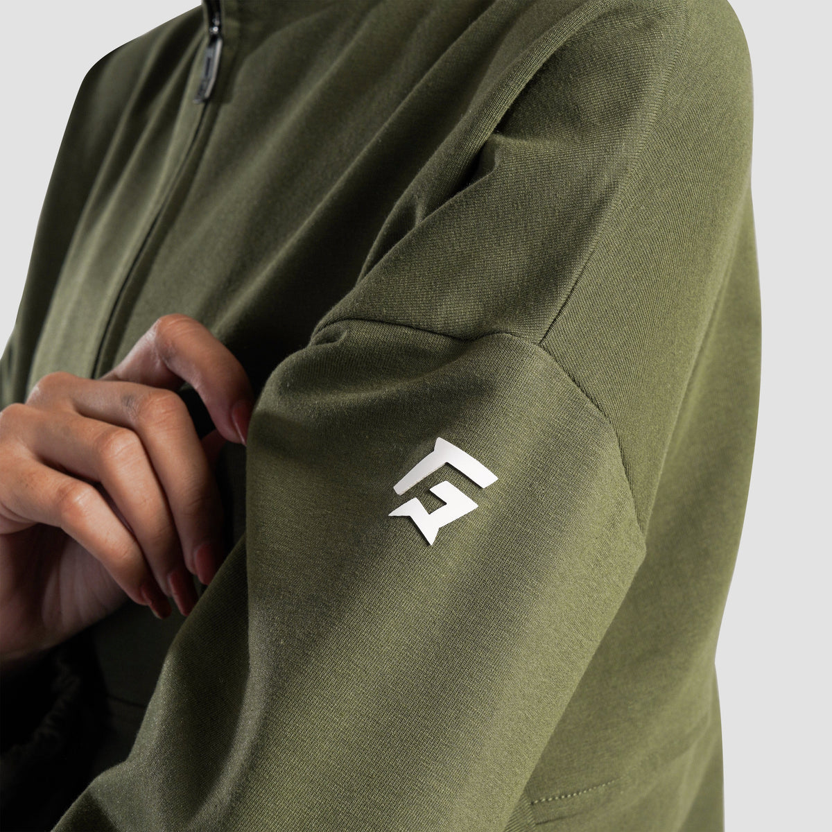 women track top zip gym jacket training outerwear lifestyle view Women Track Top Gym Armour Pakistan