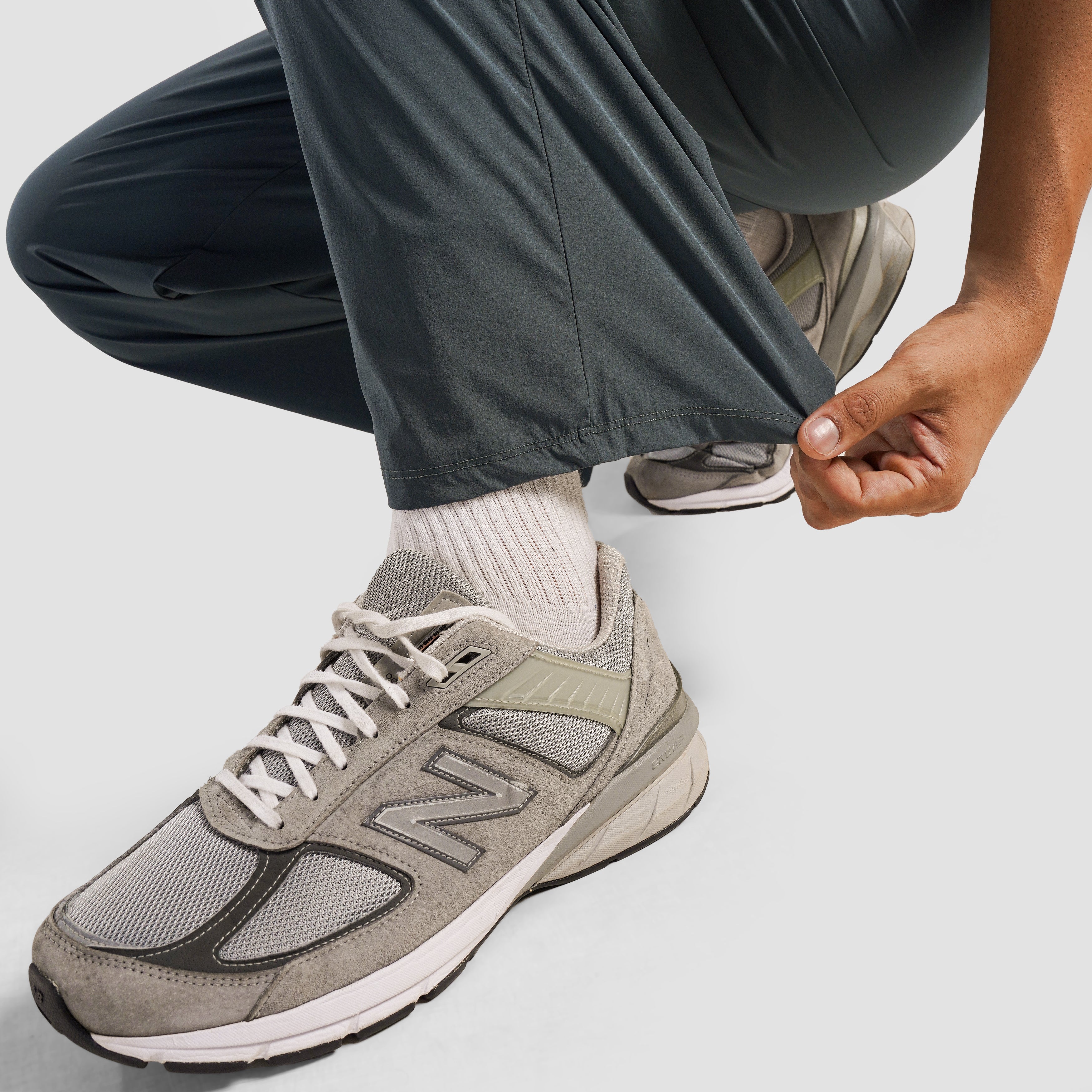 Drifit Pleated Trousers (Dark Grey)