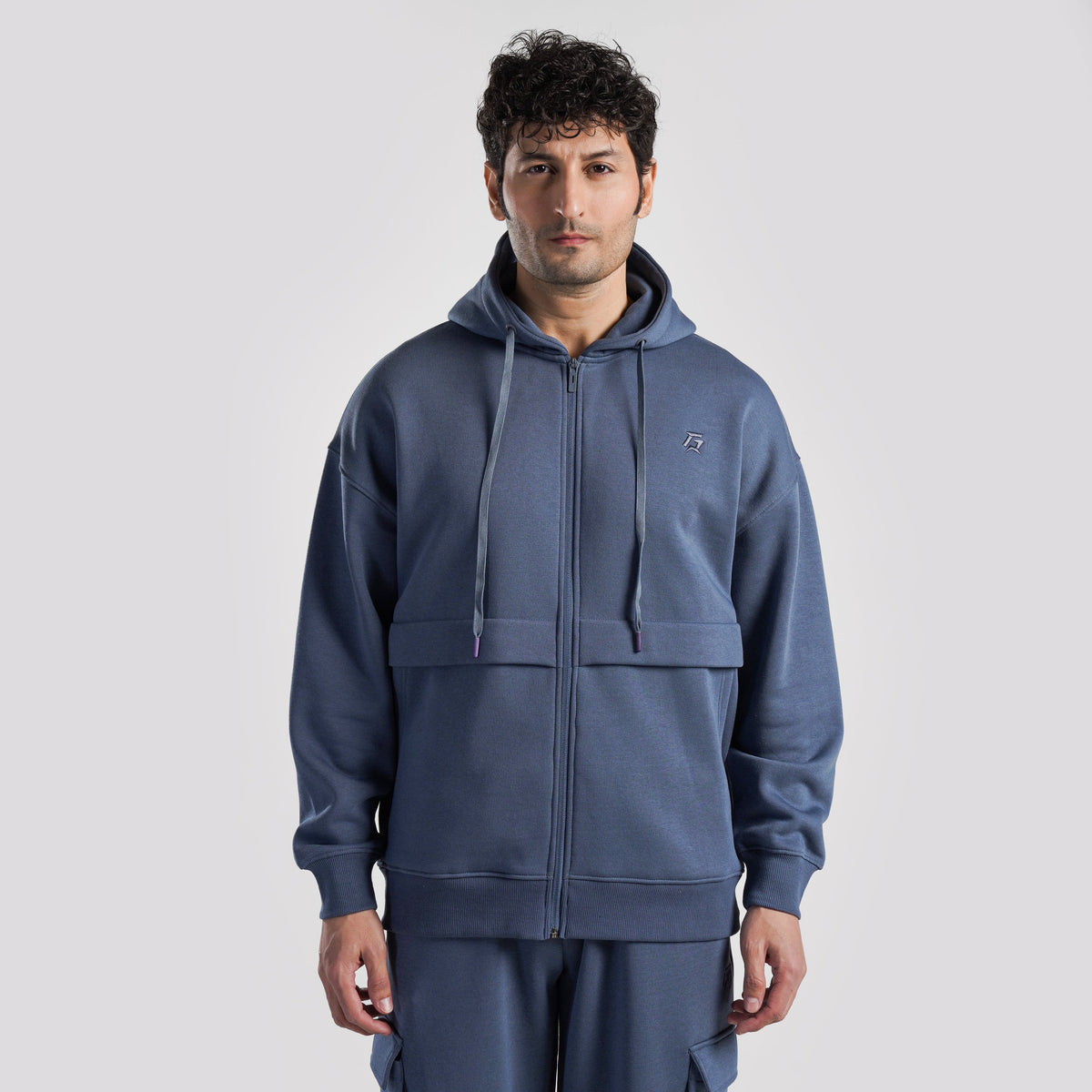 GAI Cargo Hoodie (Bearing Sea)