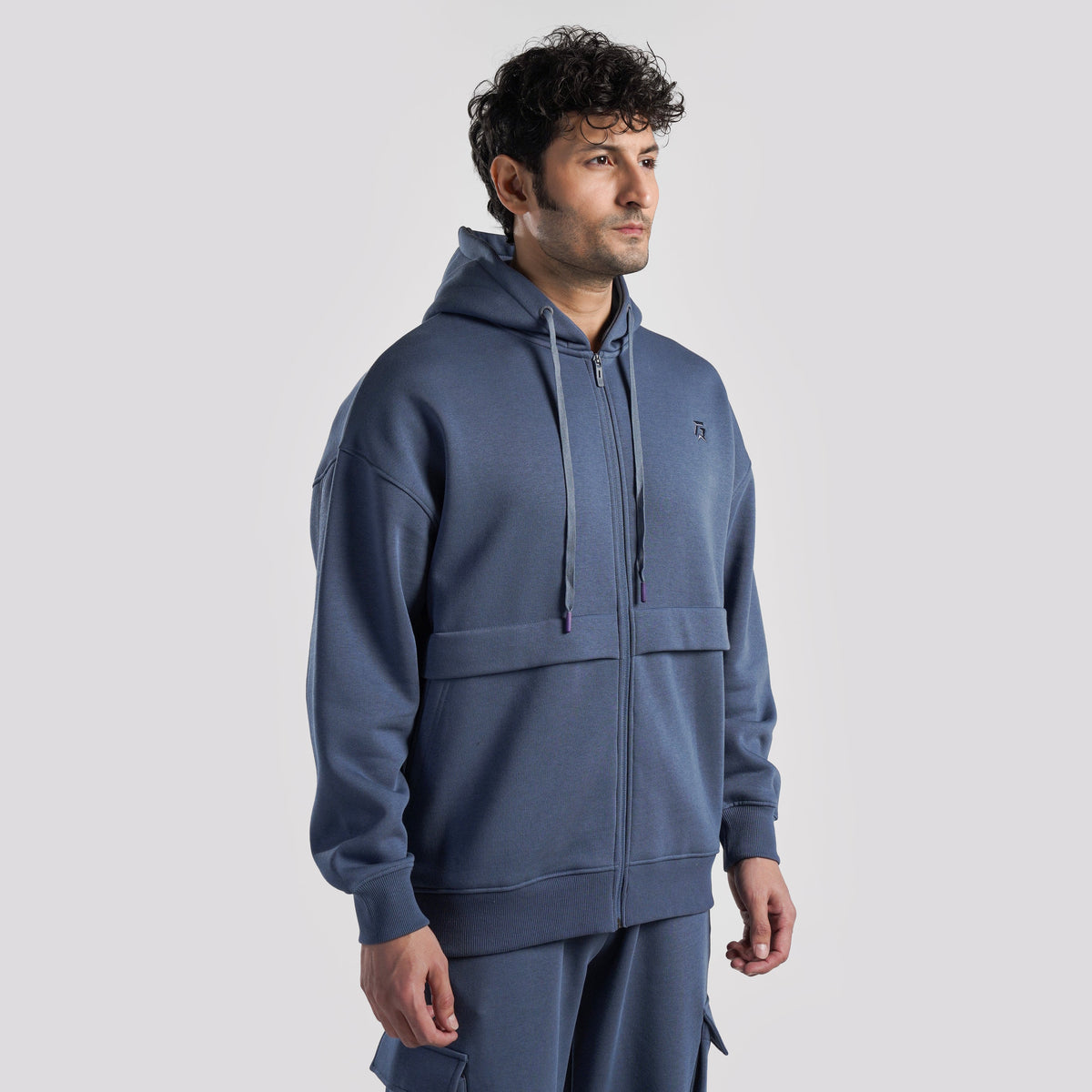 GAI Cargo Hoodie (Bearing Sea)
