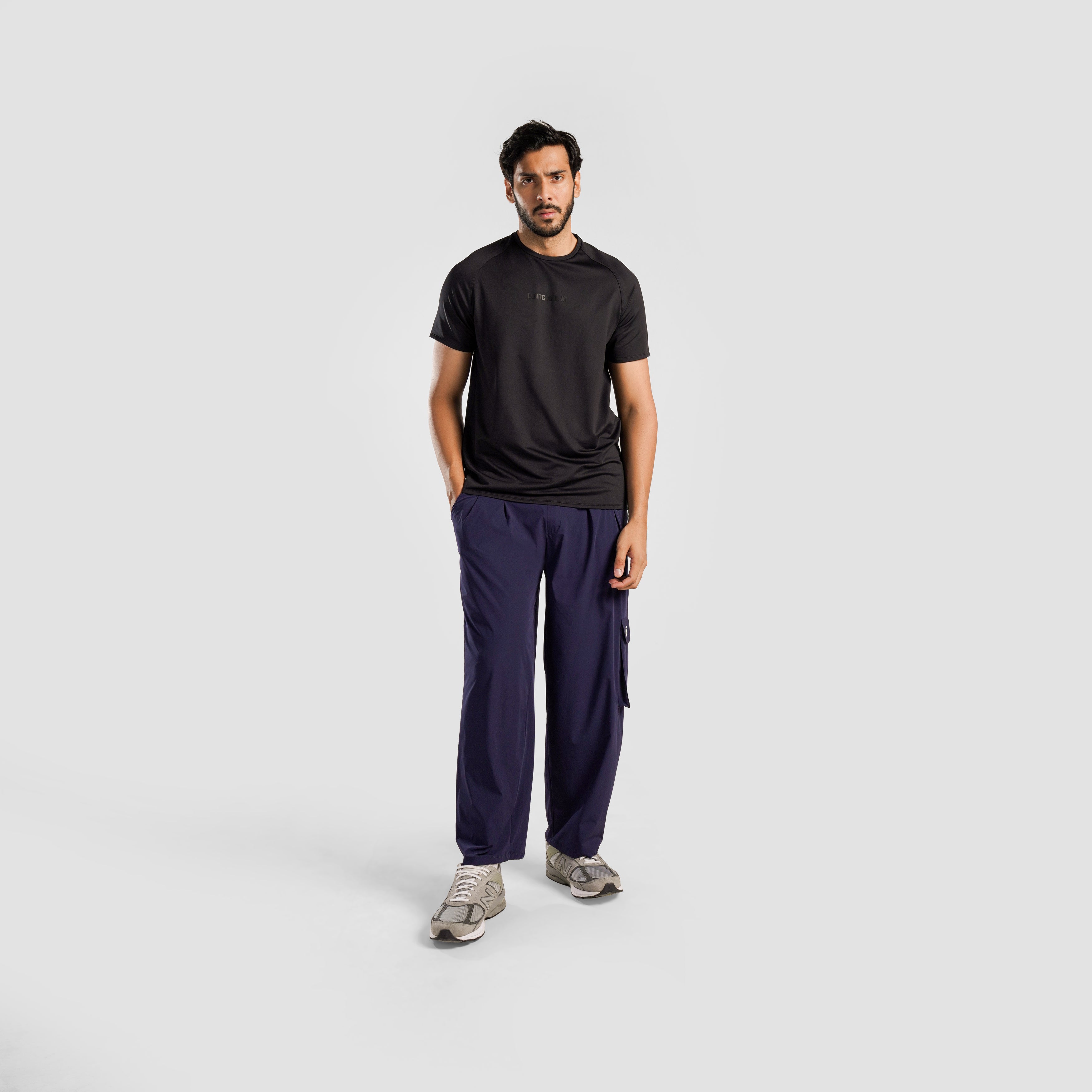 Drifit Pleated Trousers (Navy)