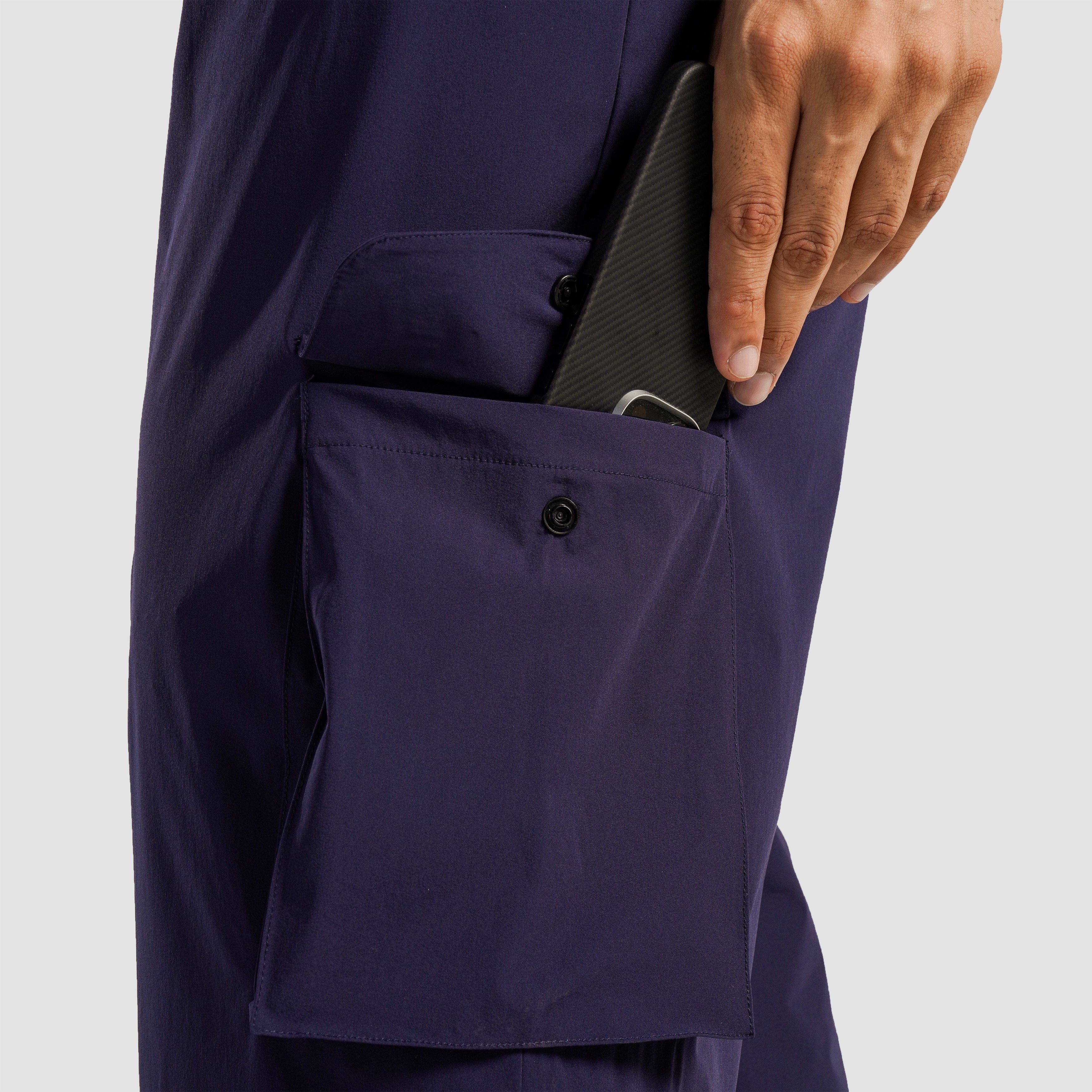 Drifit Pleated Trousers (Navy)