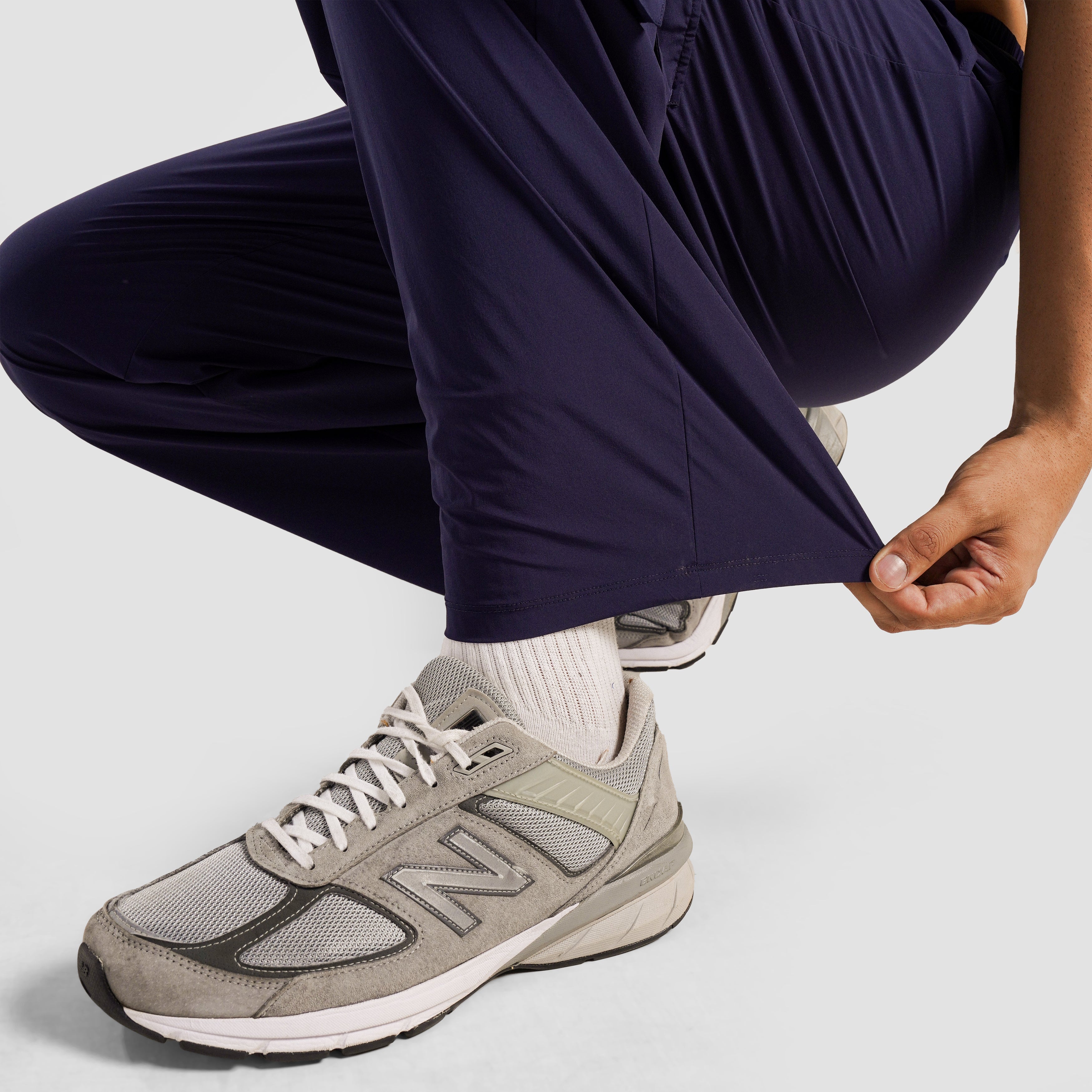 Drifit Pleated Trousers (Navy)
