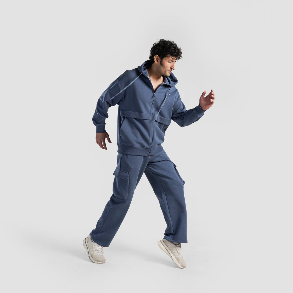 GAI Cargo Hoodie (Bearing Sea)