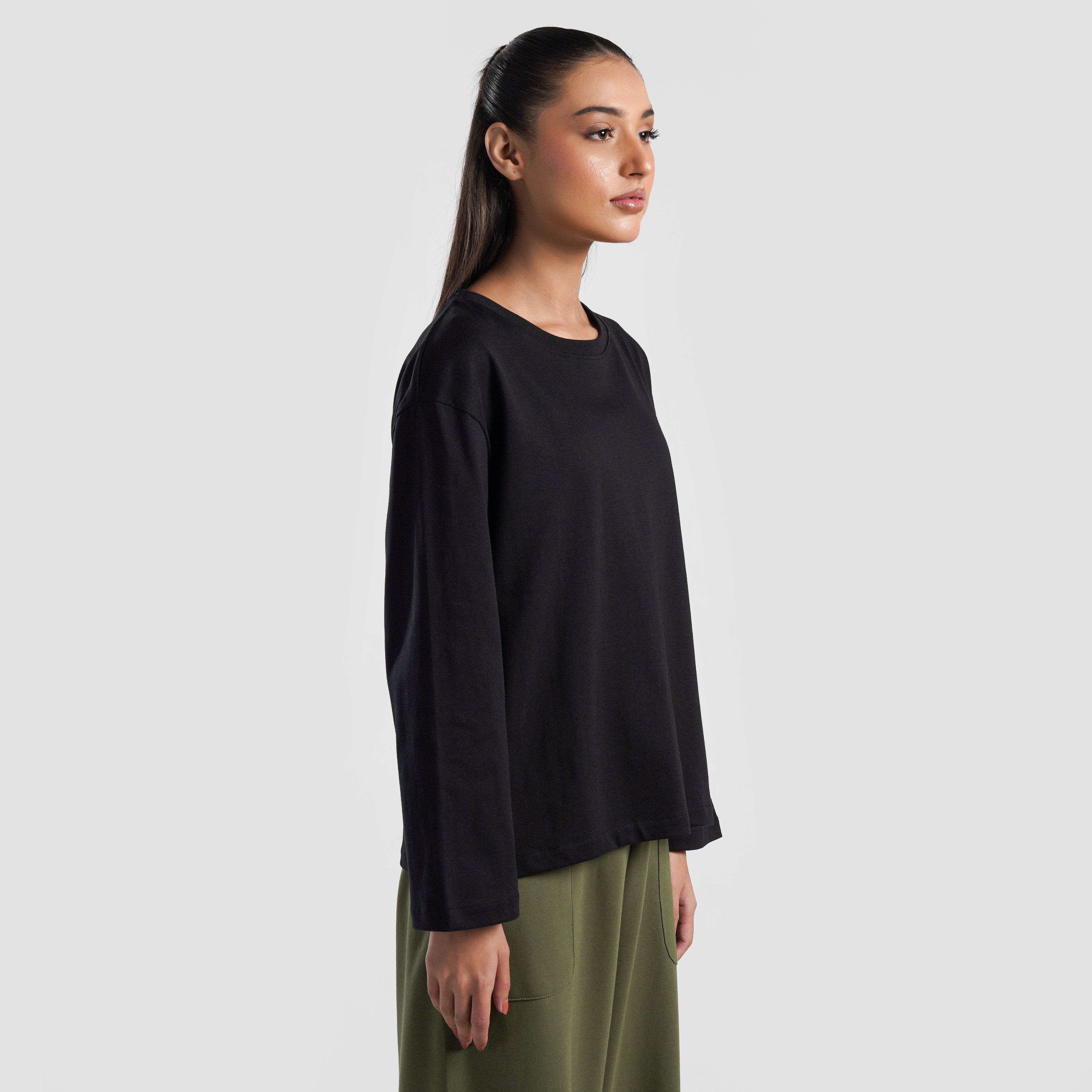 Basic Long Sleeves (Black)