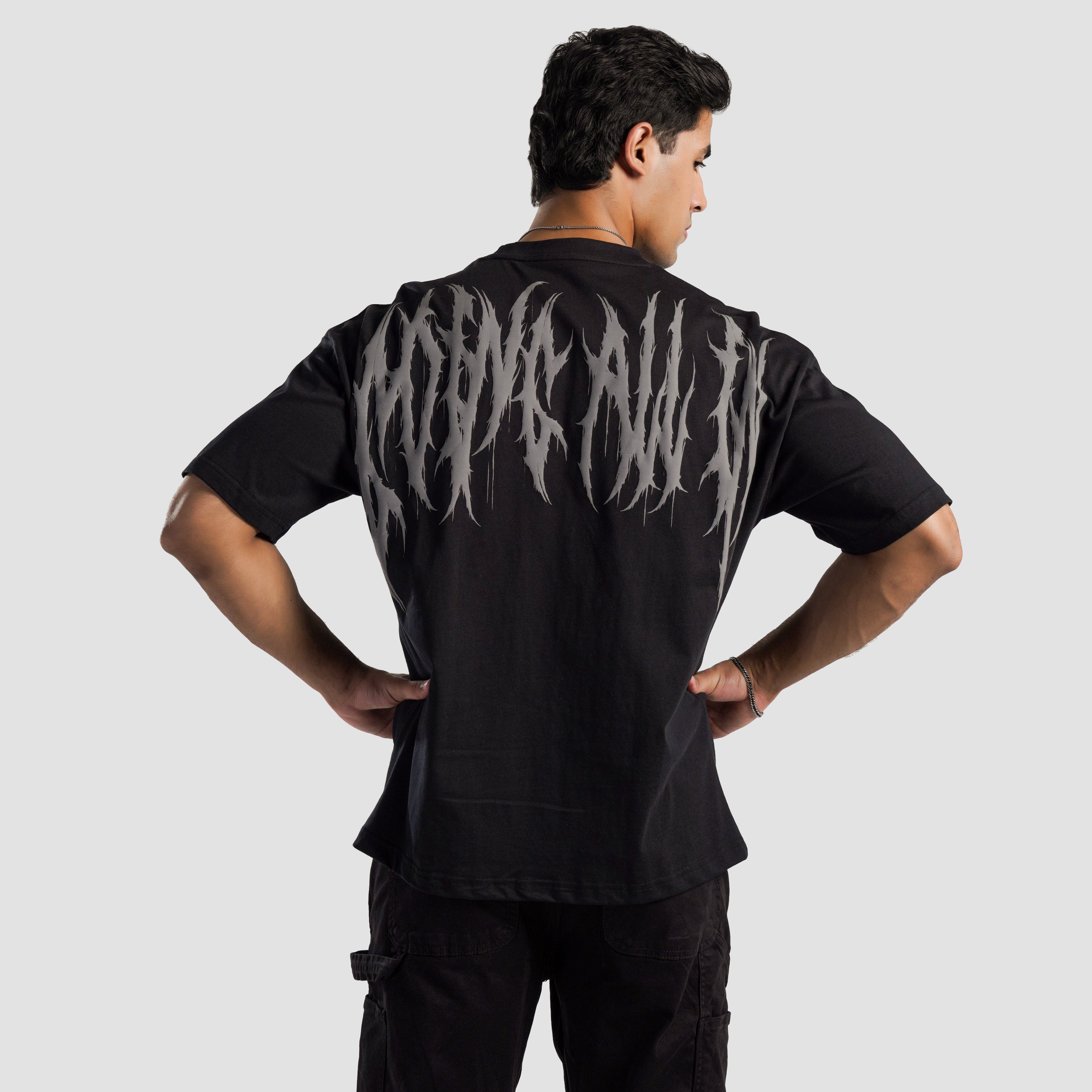 Abstract Tee (Black)