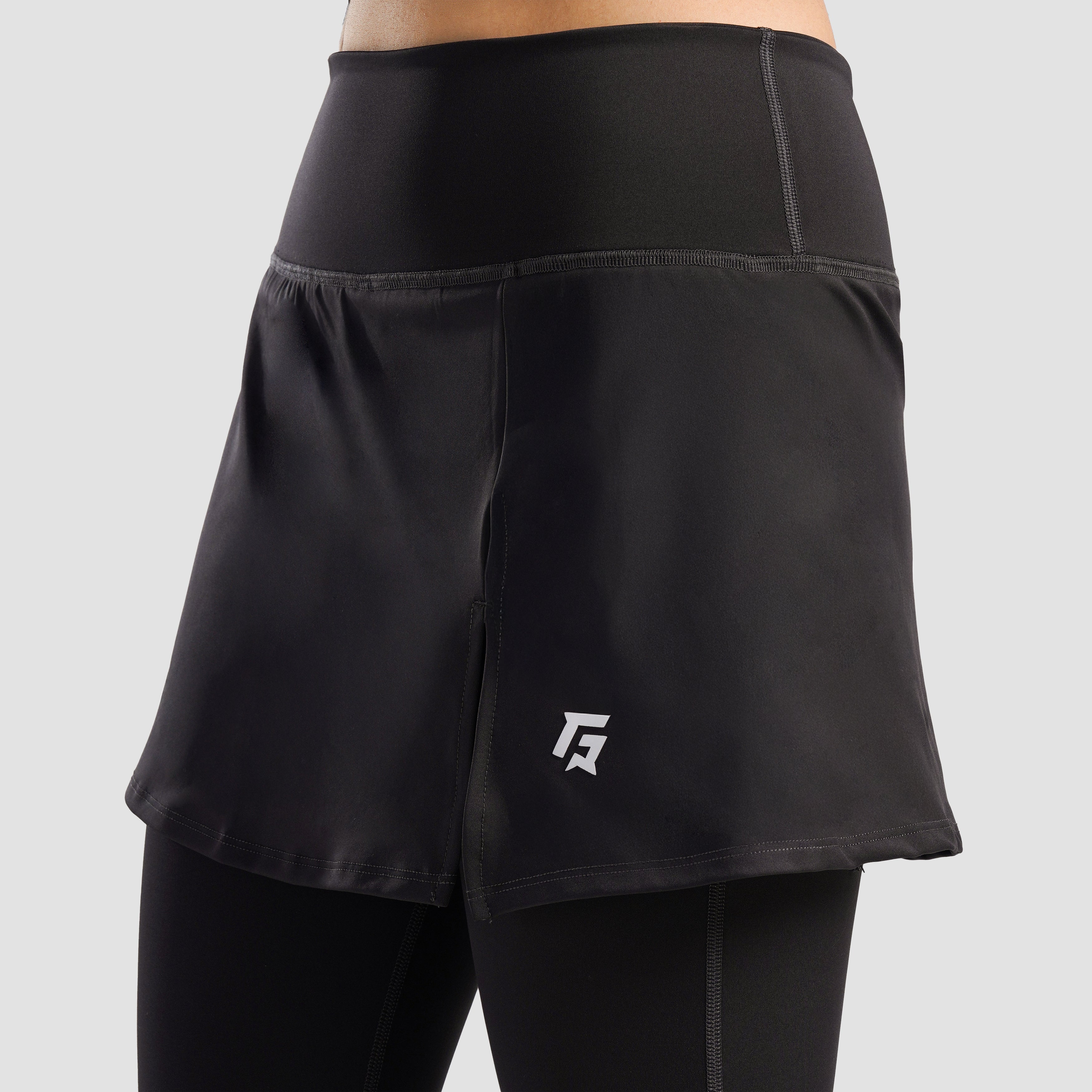 Ace Skirt with Leggings (Black)