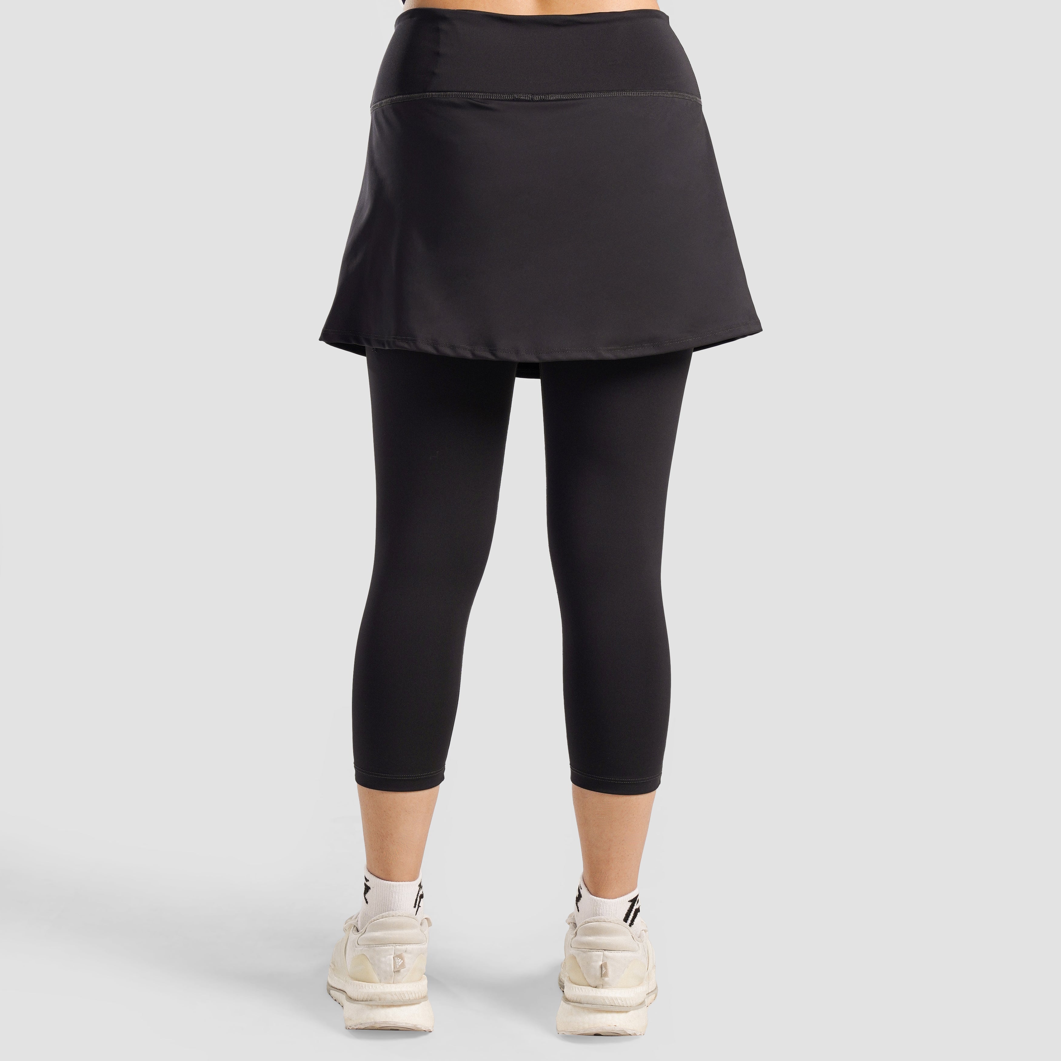 Ace Skirt with Leggings (Black)