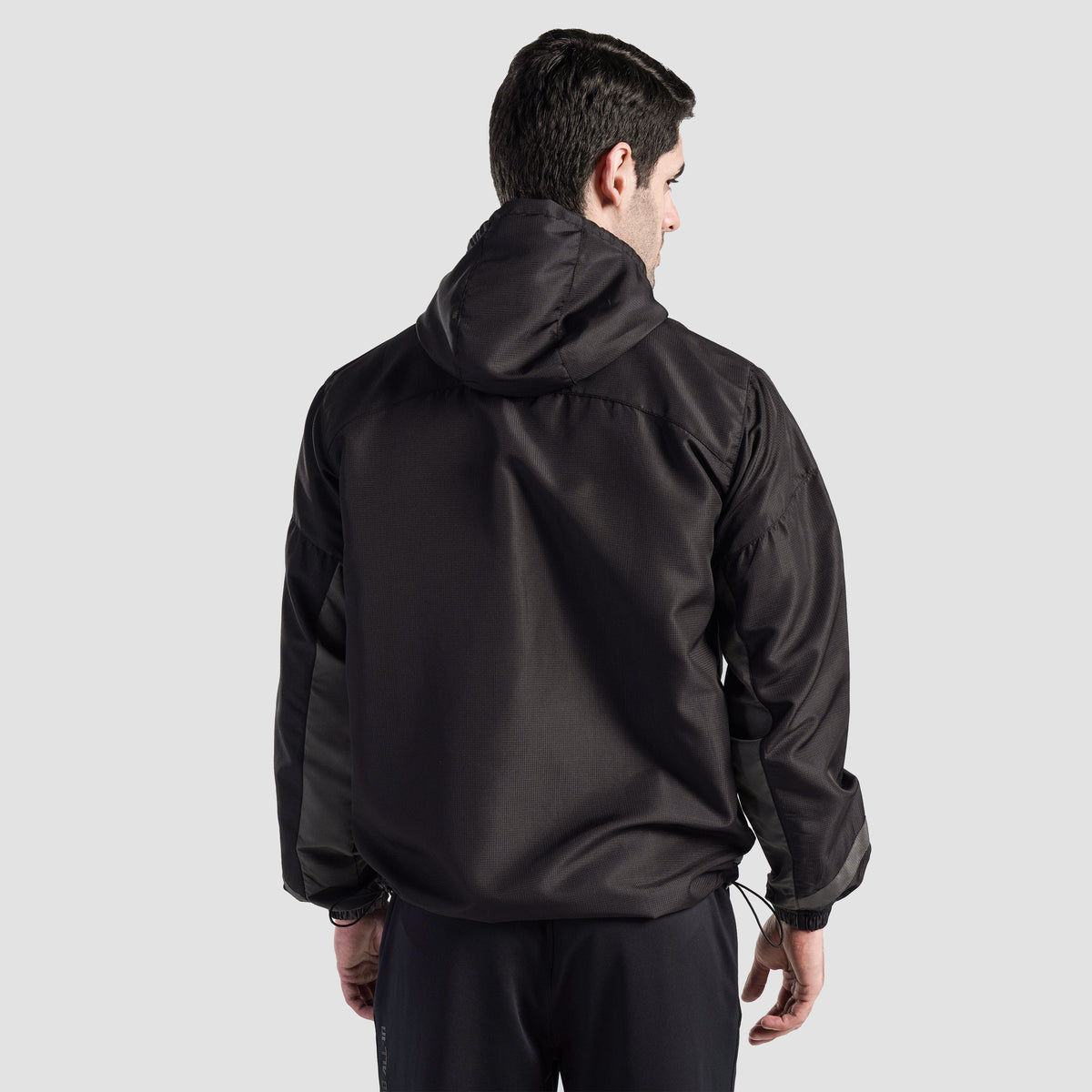 men track top zip gym jacket training outerwear back view Men Track Top GymArmour Pakistan