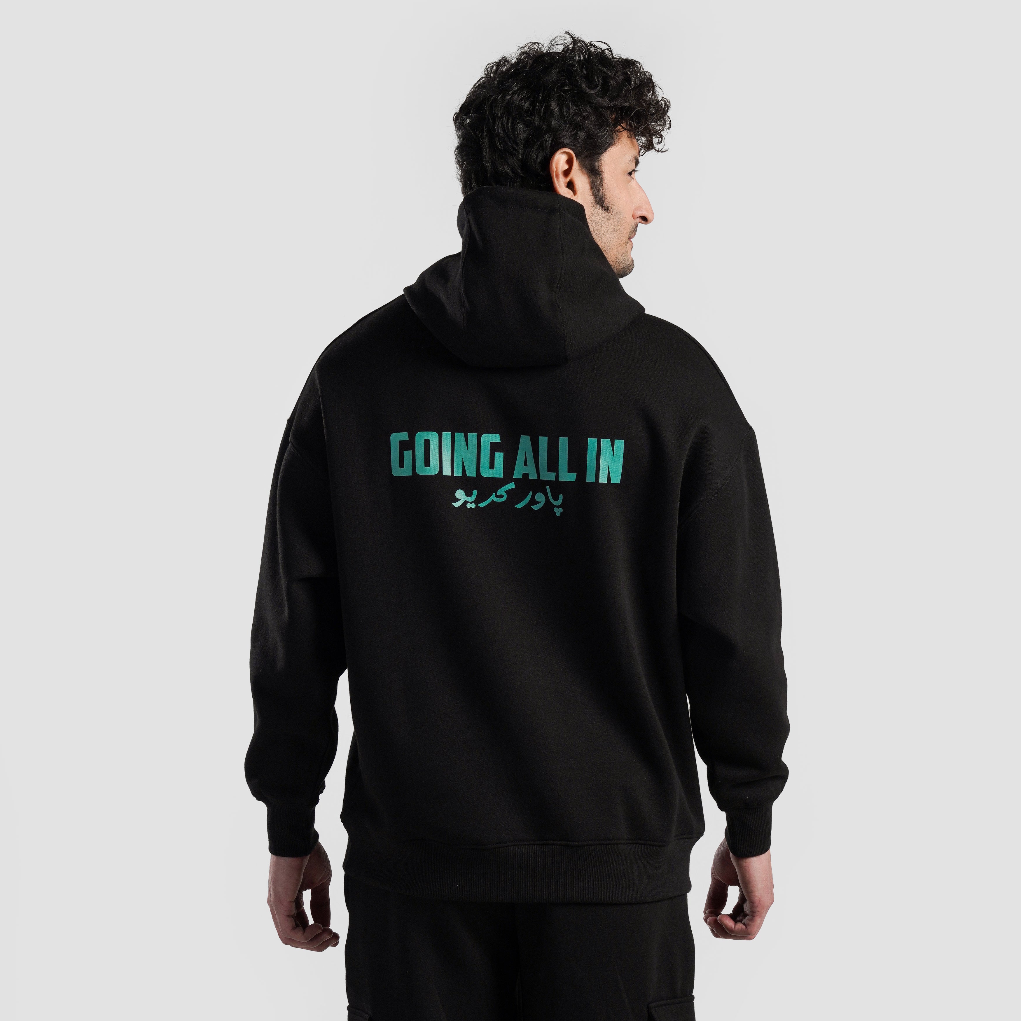 unisex gym jacket zip up workout sportswear back view Unisex Gym Jacket Gymarmour Pakistan