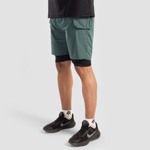 Aero Patch Shorts (Green)