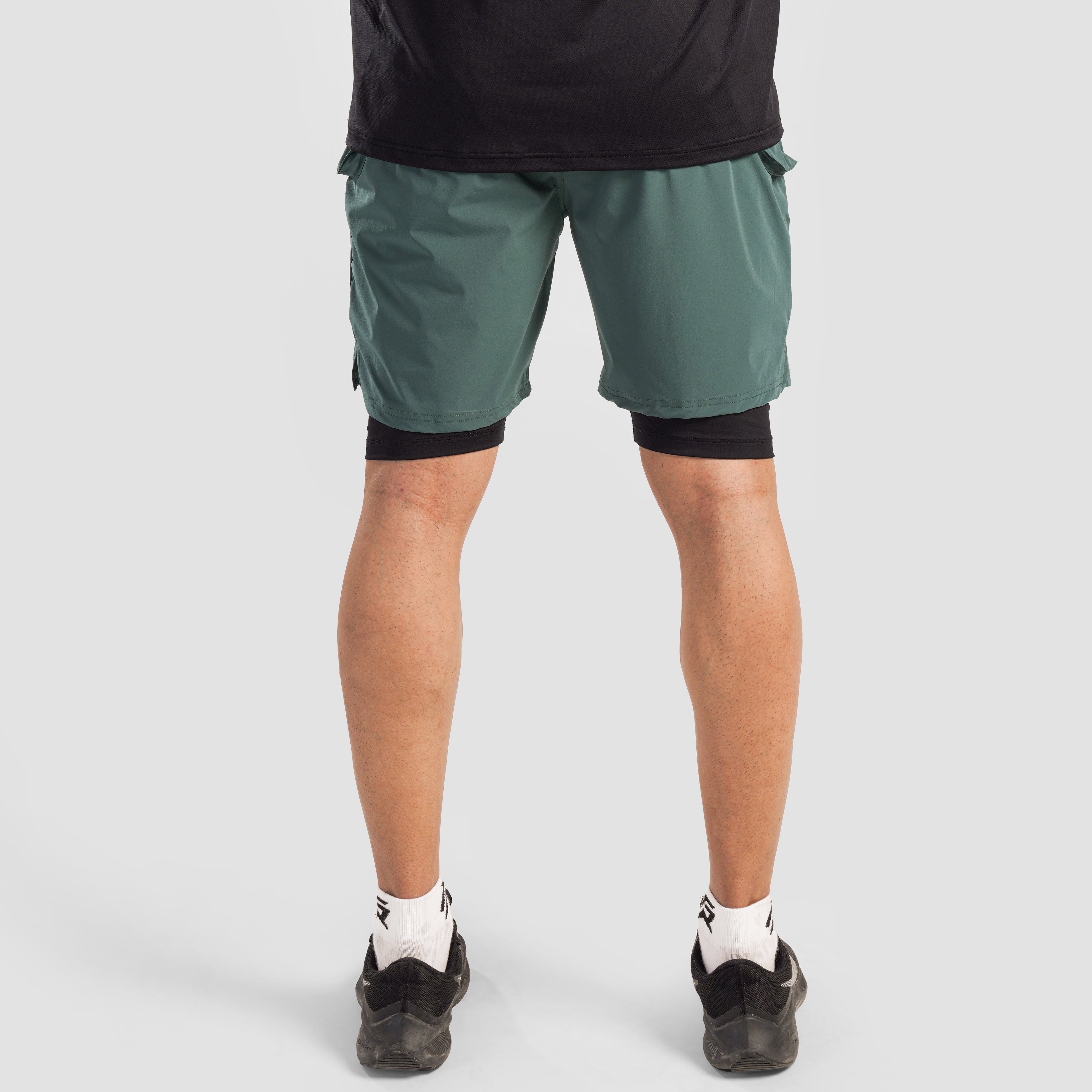 Aero Patch Shorts (Green)