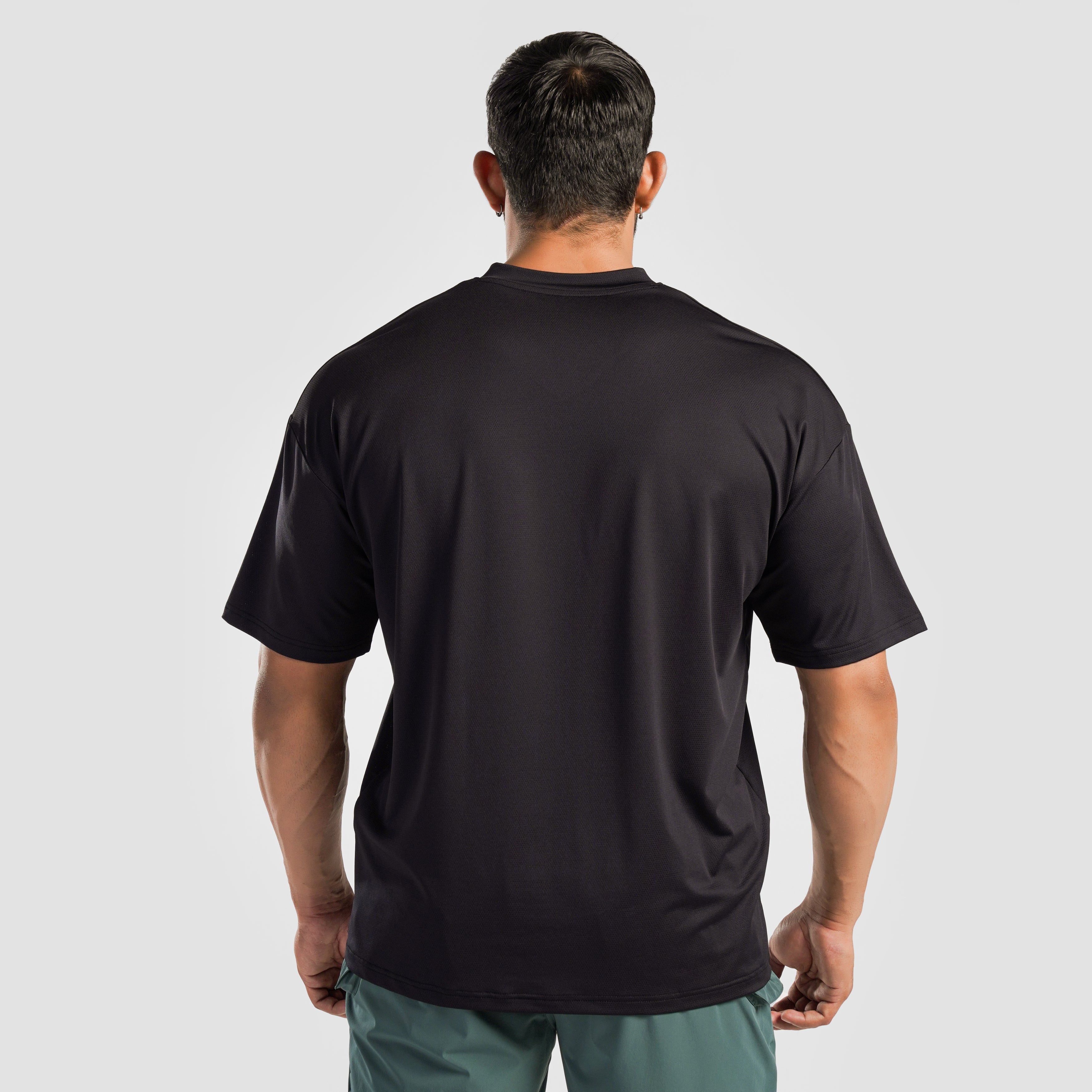 Power Mesh Tee (Black)