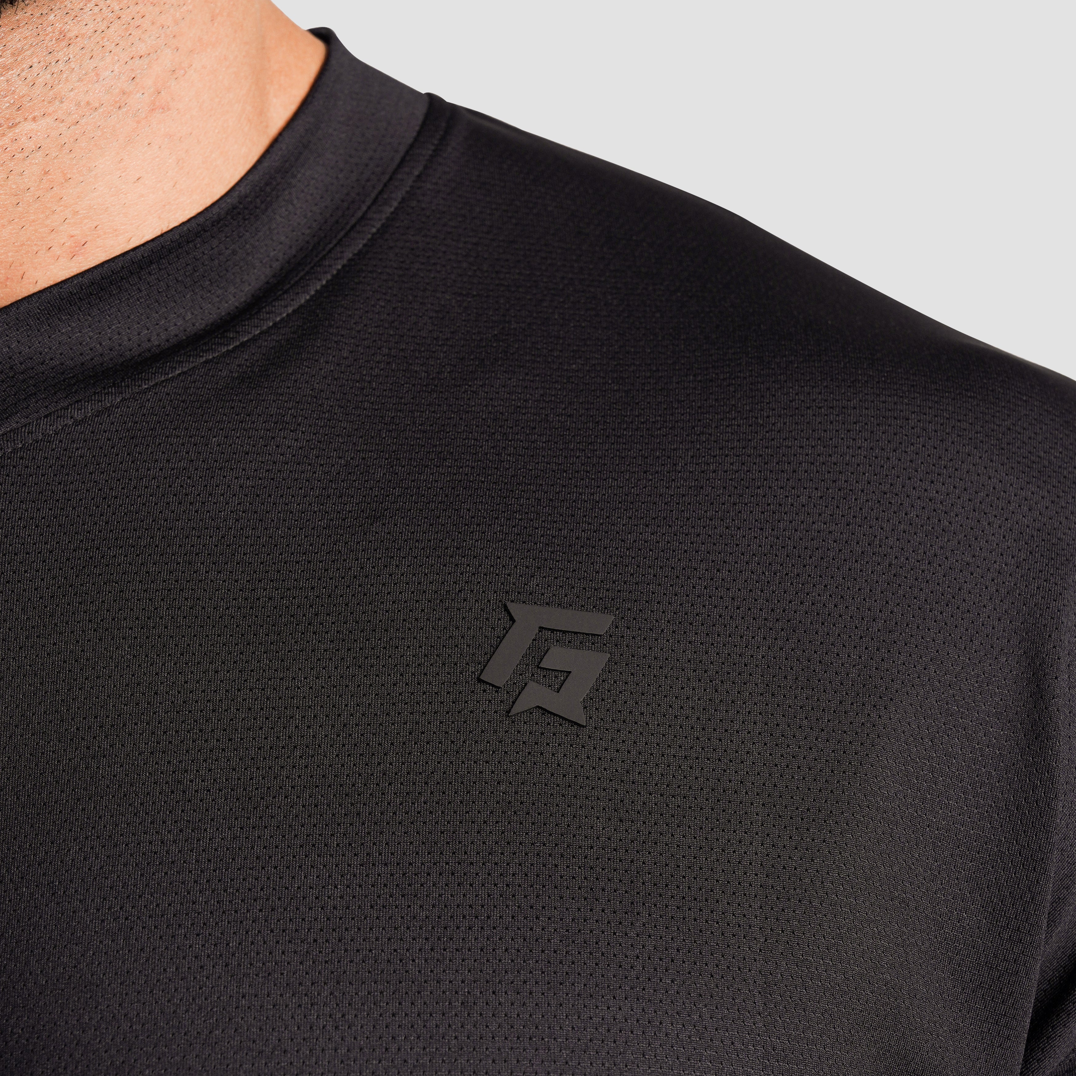 Power Mesh Tee (Black)