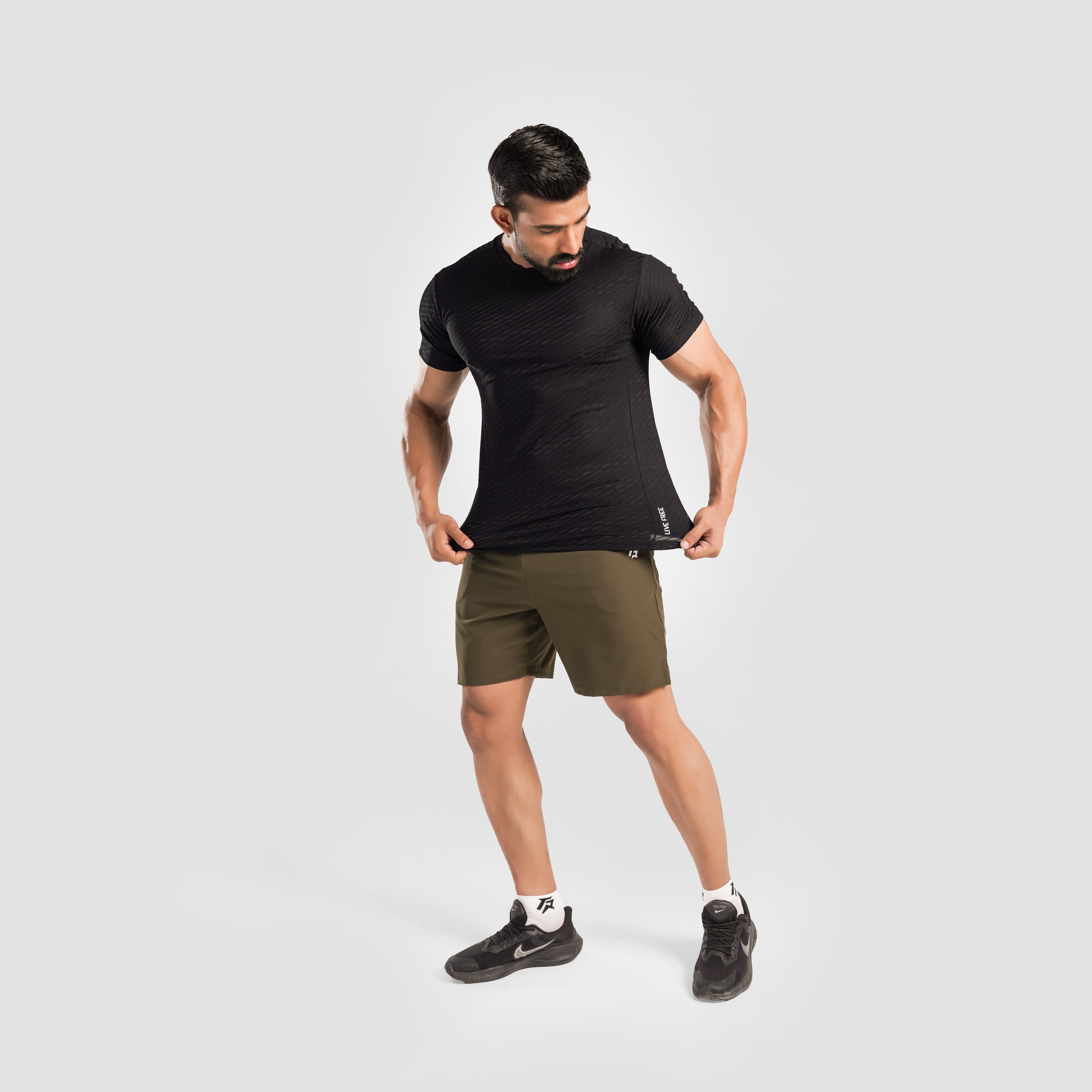 Power Rise Tee (Black)