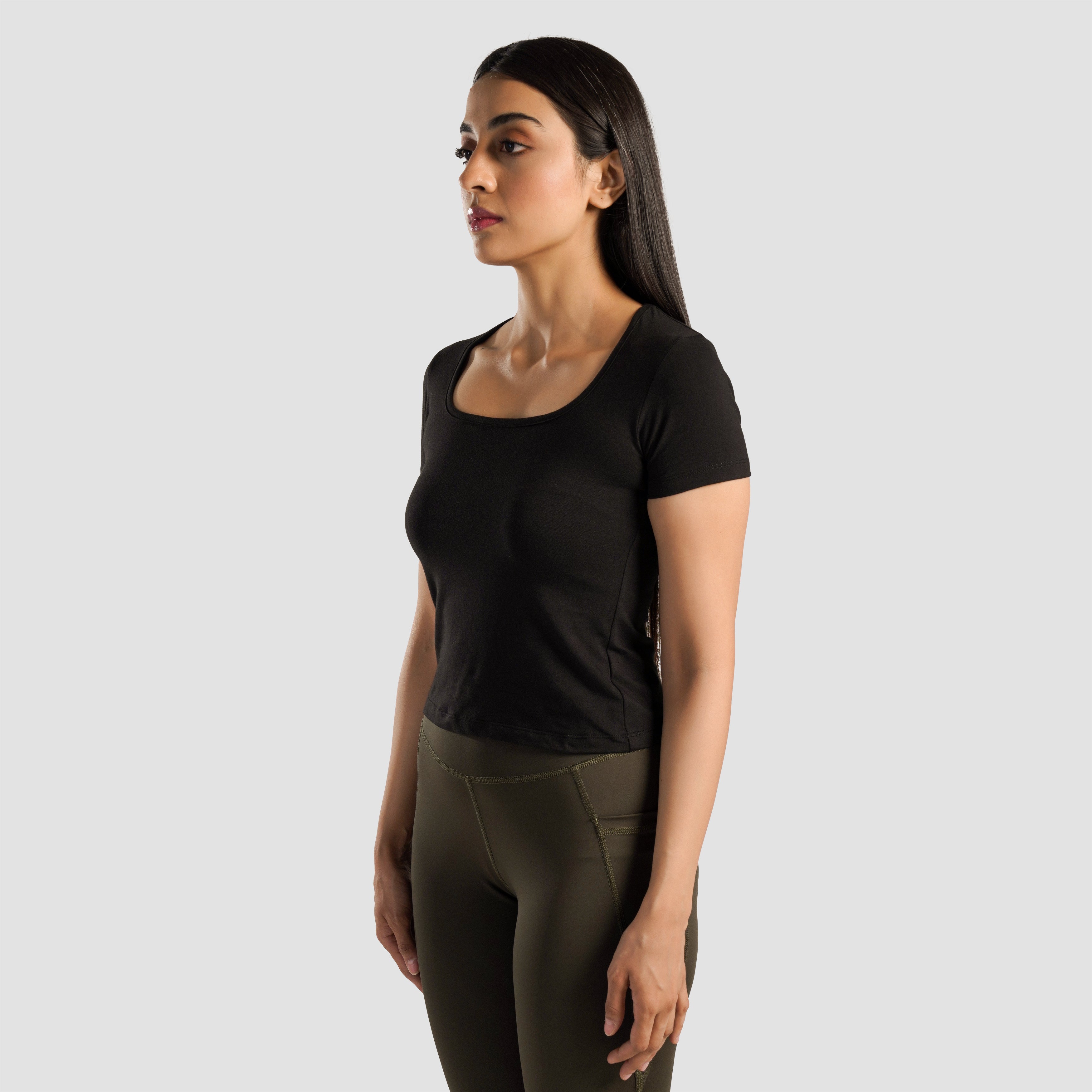 Flex Form Top (Black)
