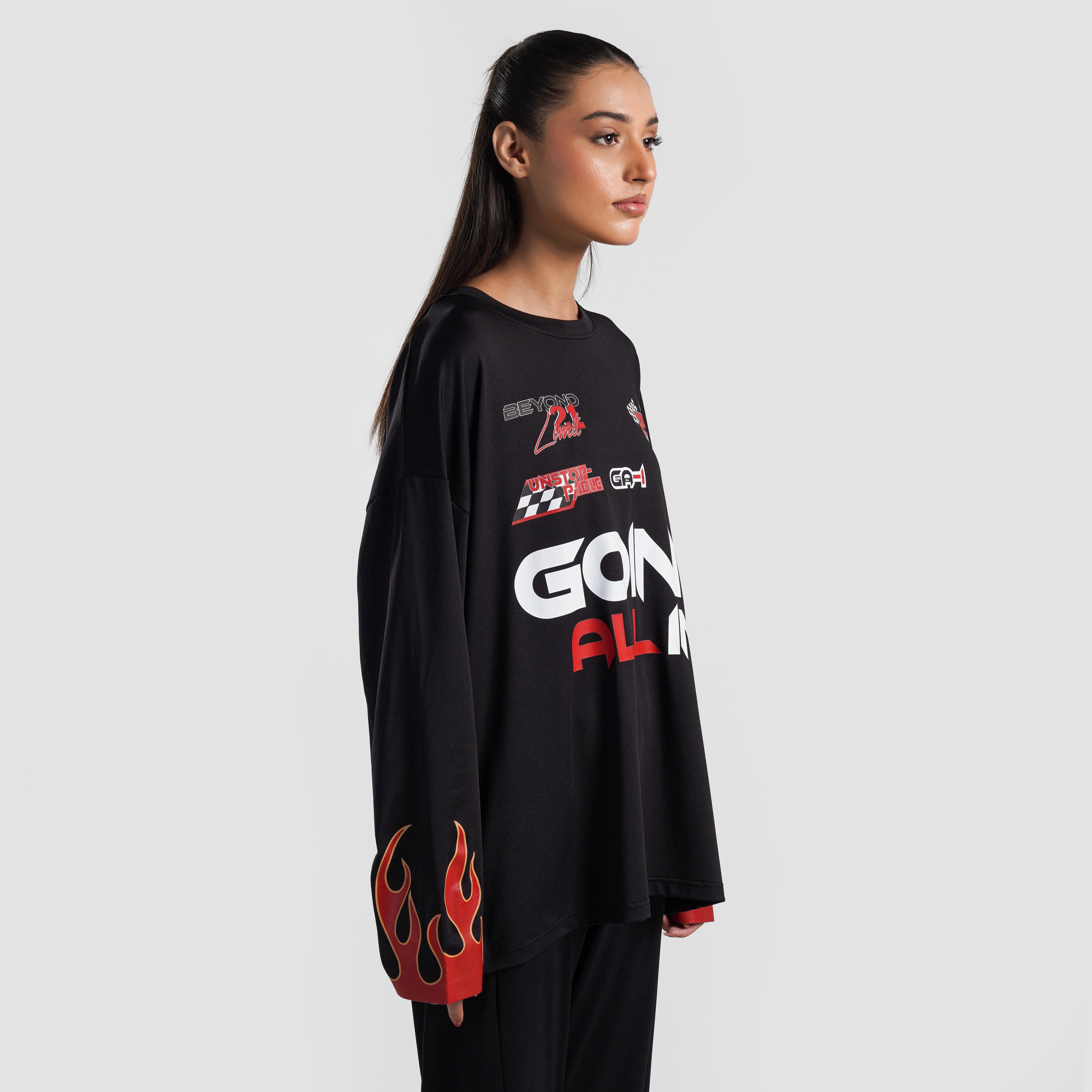 Fire Stride Shirt (Black)