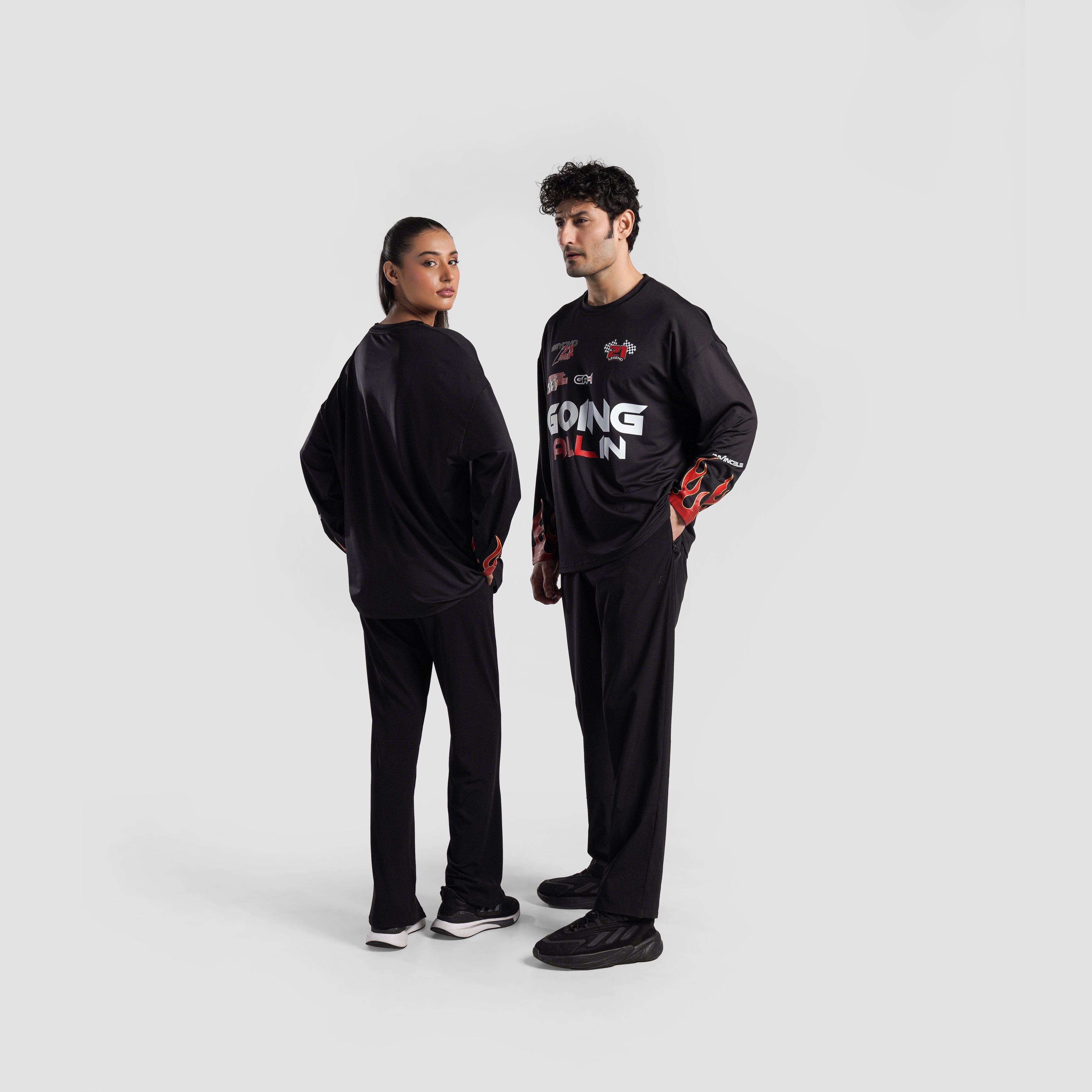 Fire Stride Shirt (Black)