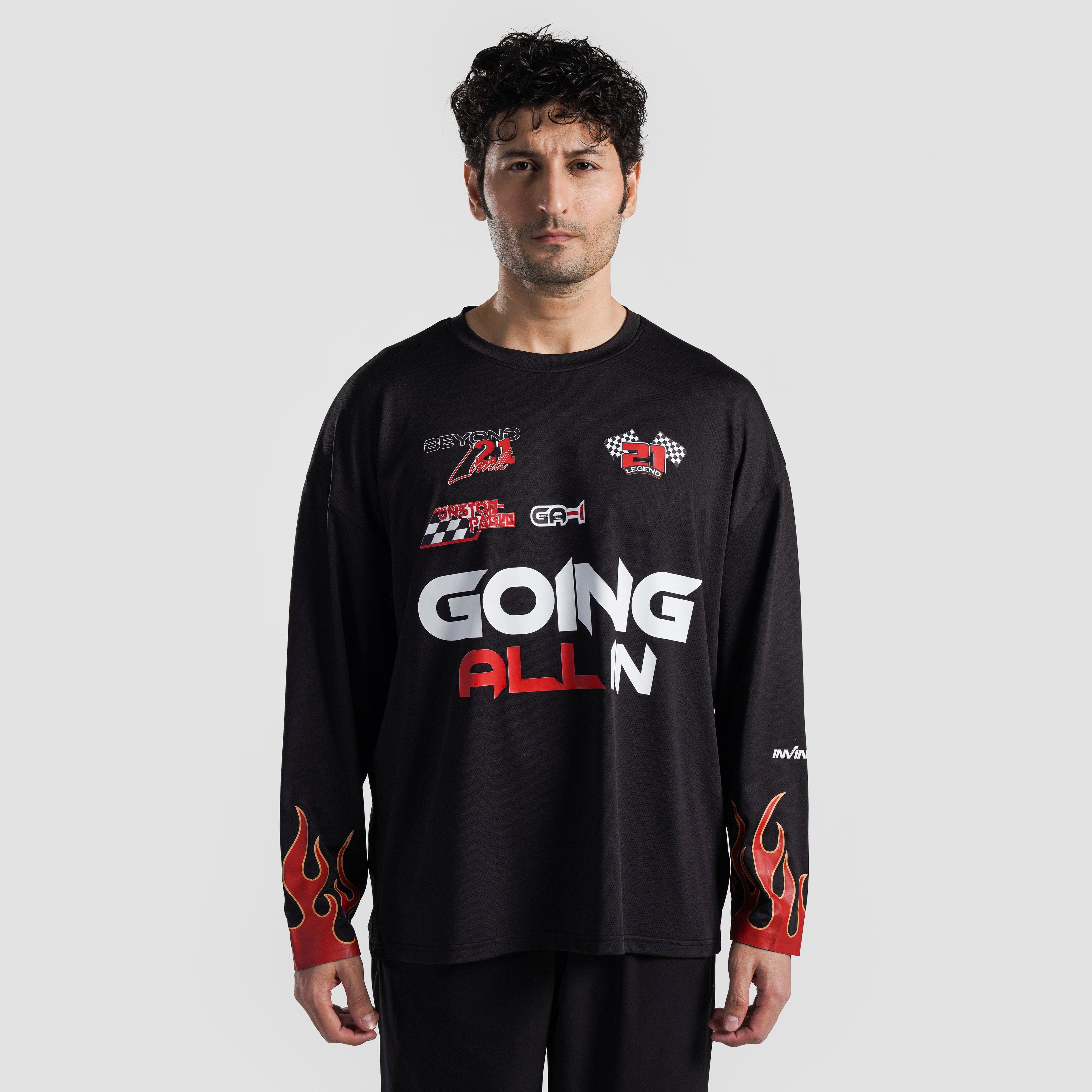 Fire Stride Shirt (Black)