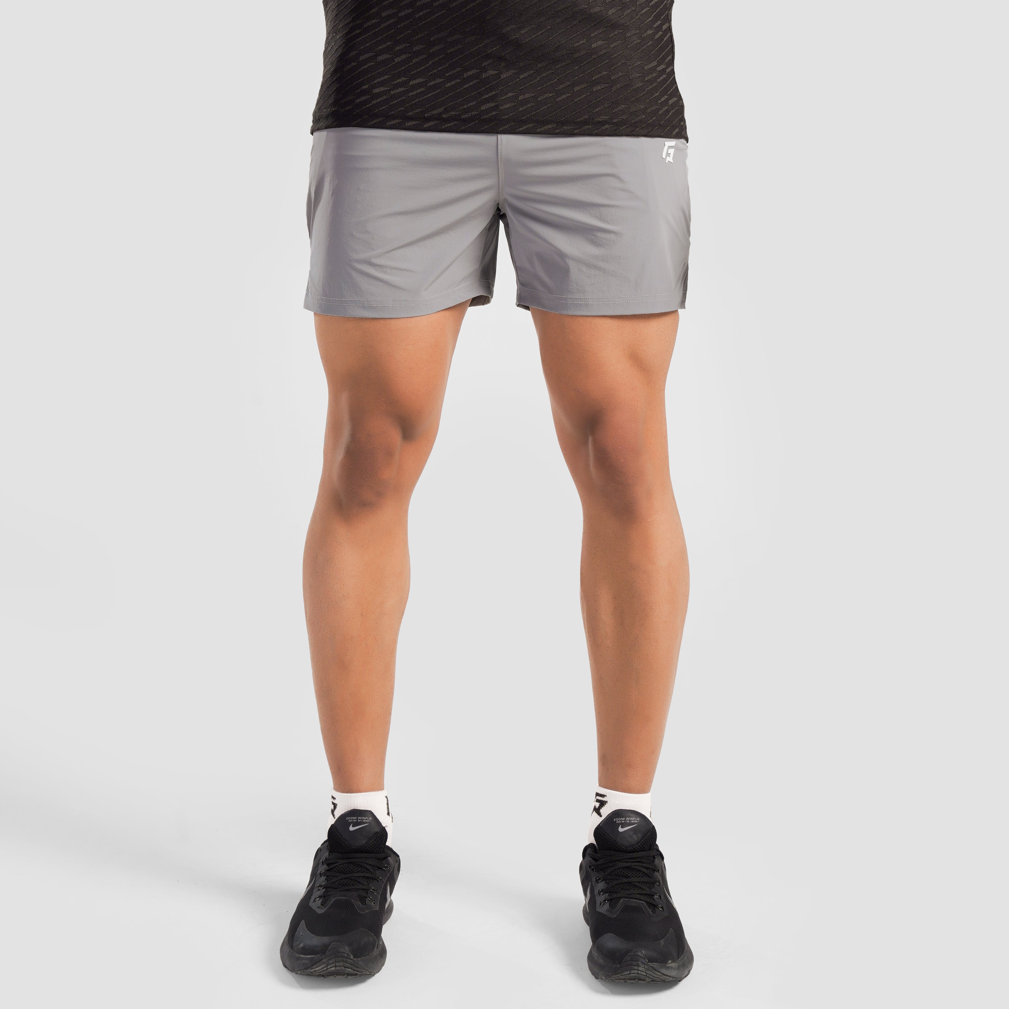 Terra Flex Shorts (Light Grey)