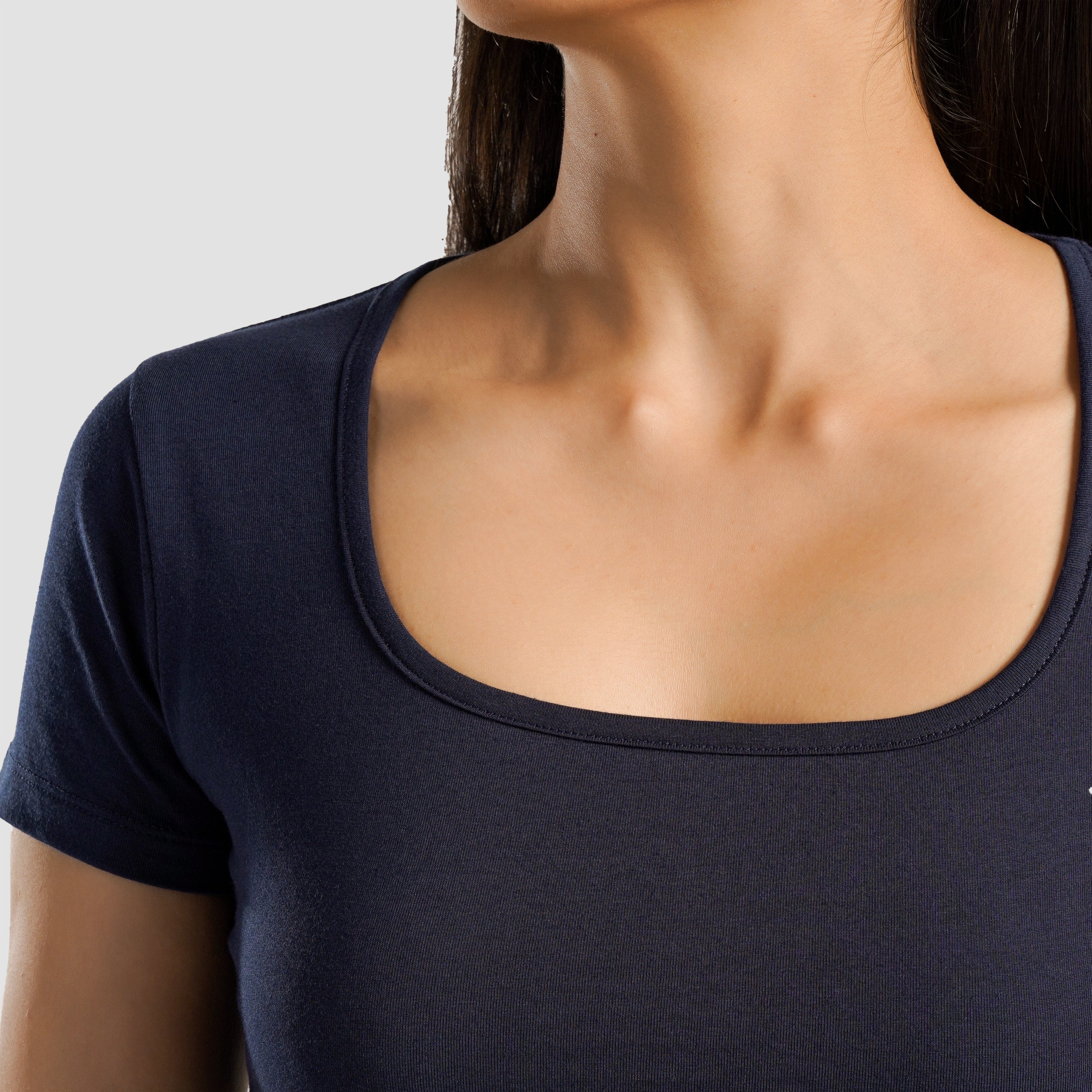 Flex Form Top (Navy)