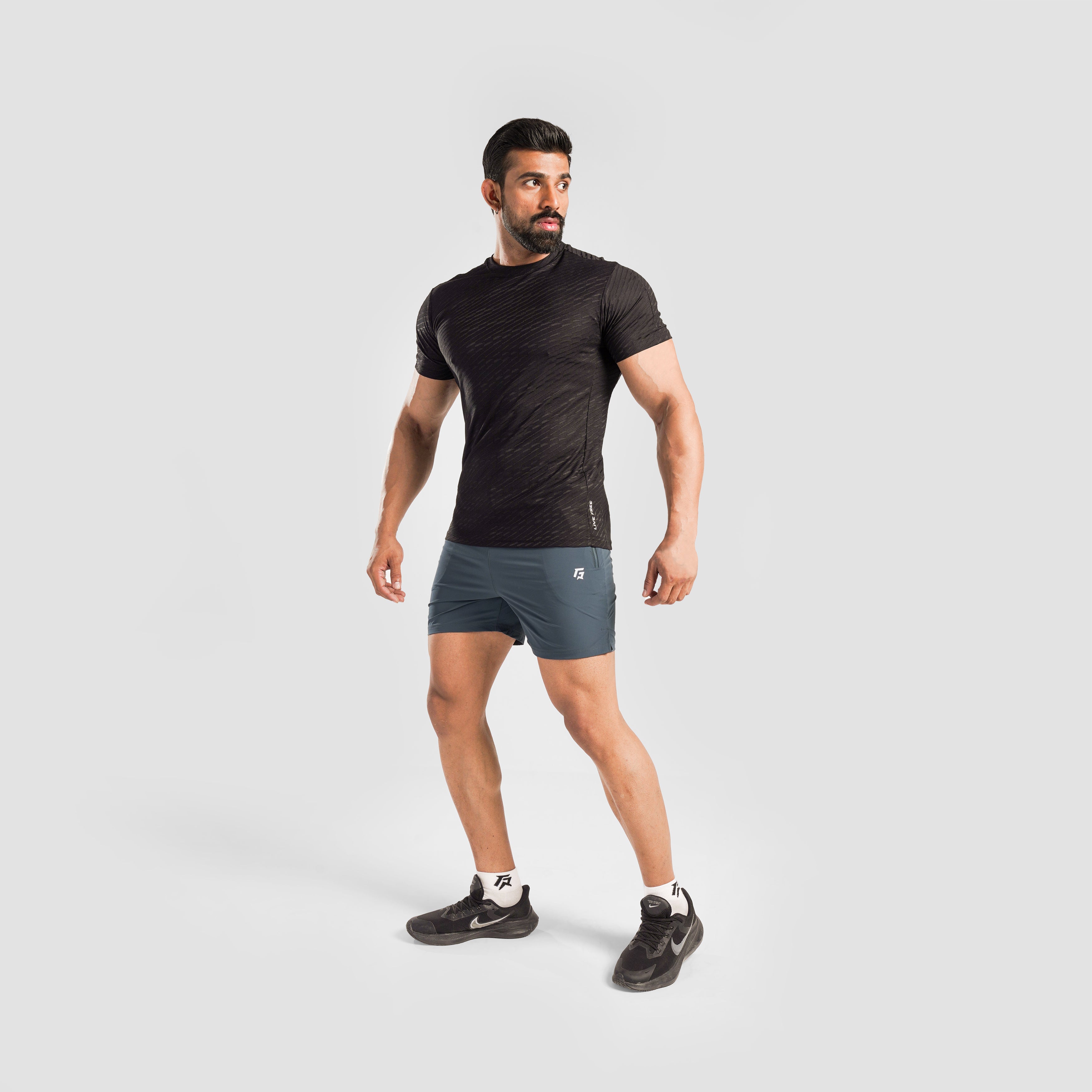 Terra Flex Shorts (Dark Grey)