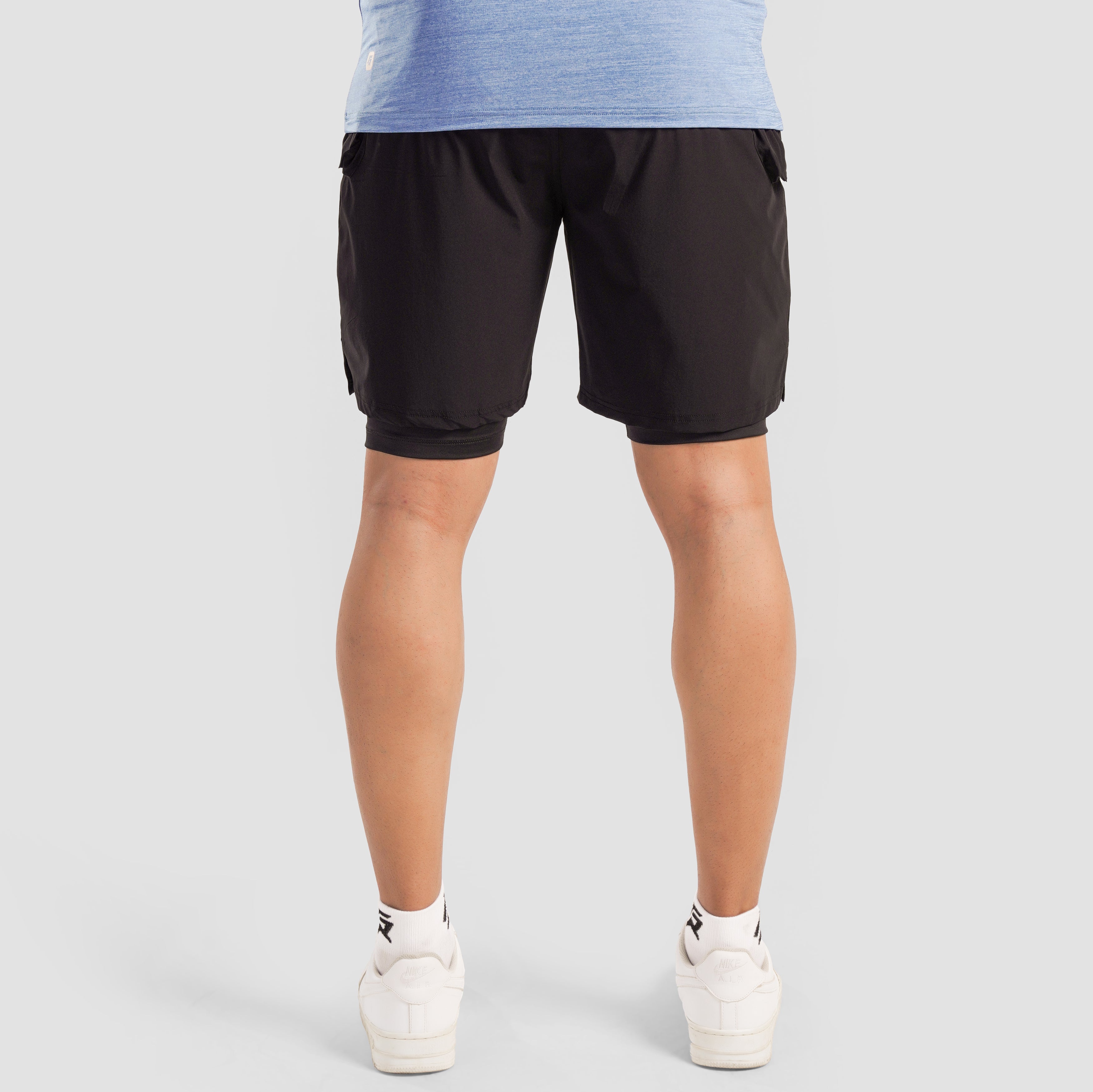 Aero Patch Shorts (Black)