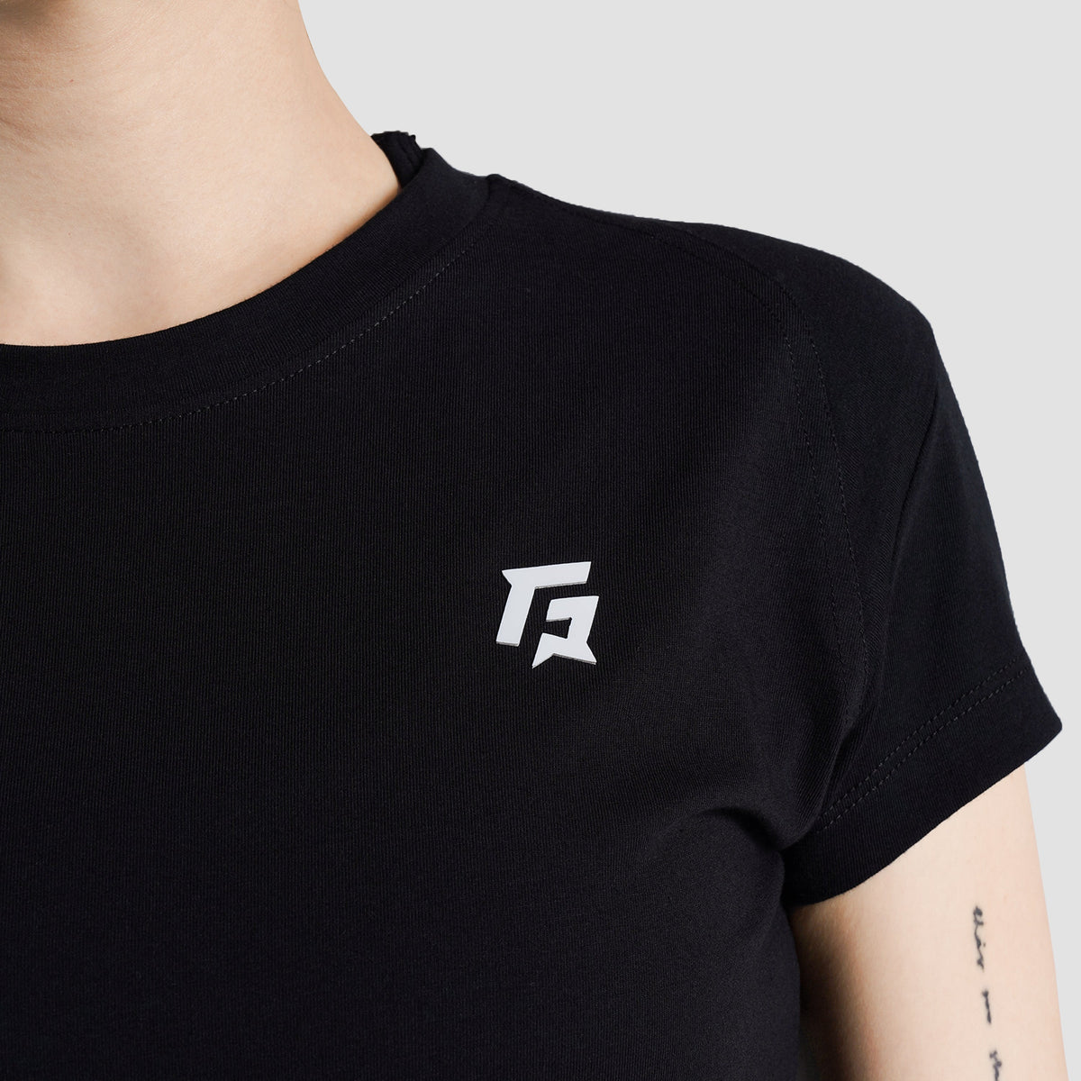 women gym t-shirt sportswear breathable workout tee fit view Women T-Shirt Gymarmour Pakistan
