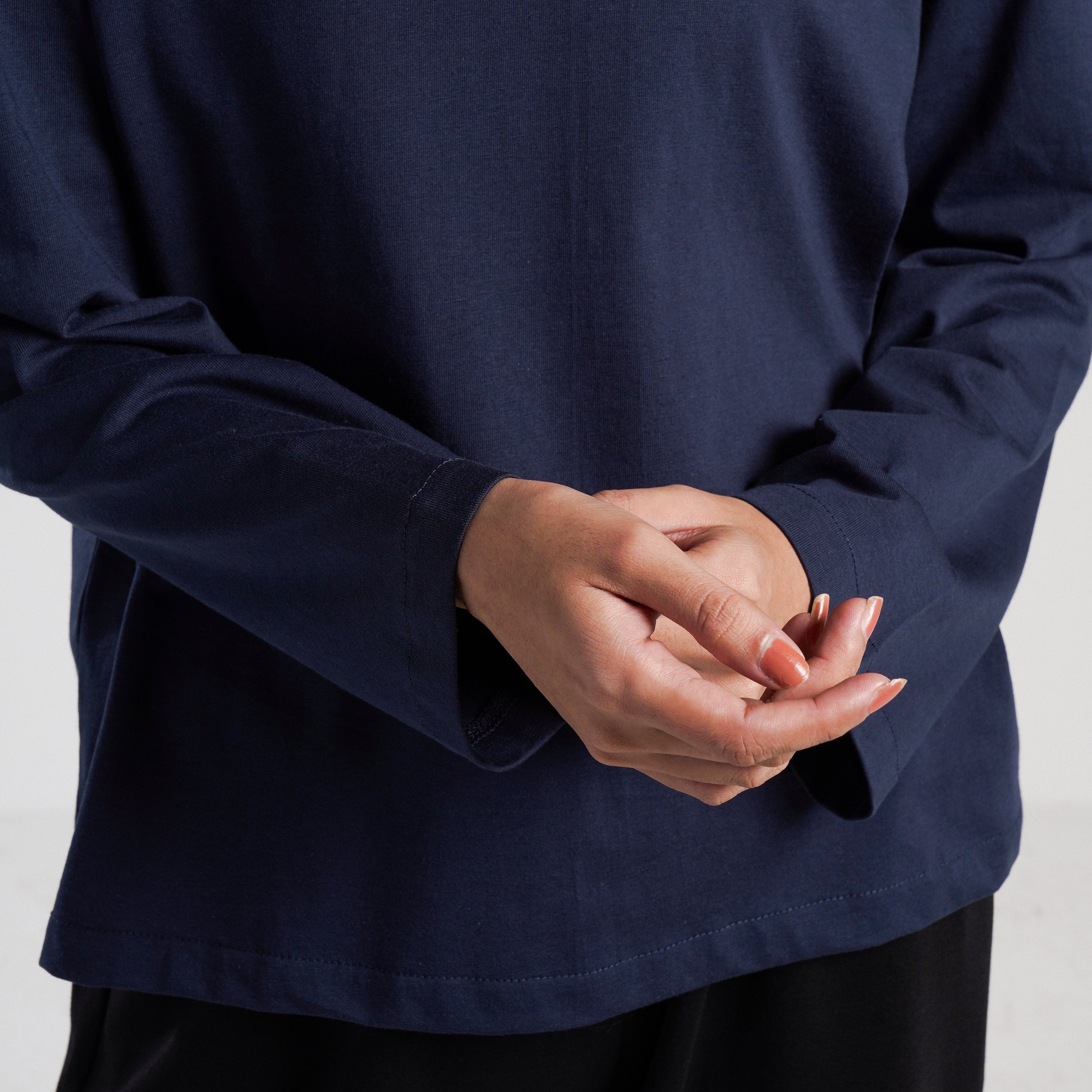 Basic Long Sleeves (Navy)