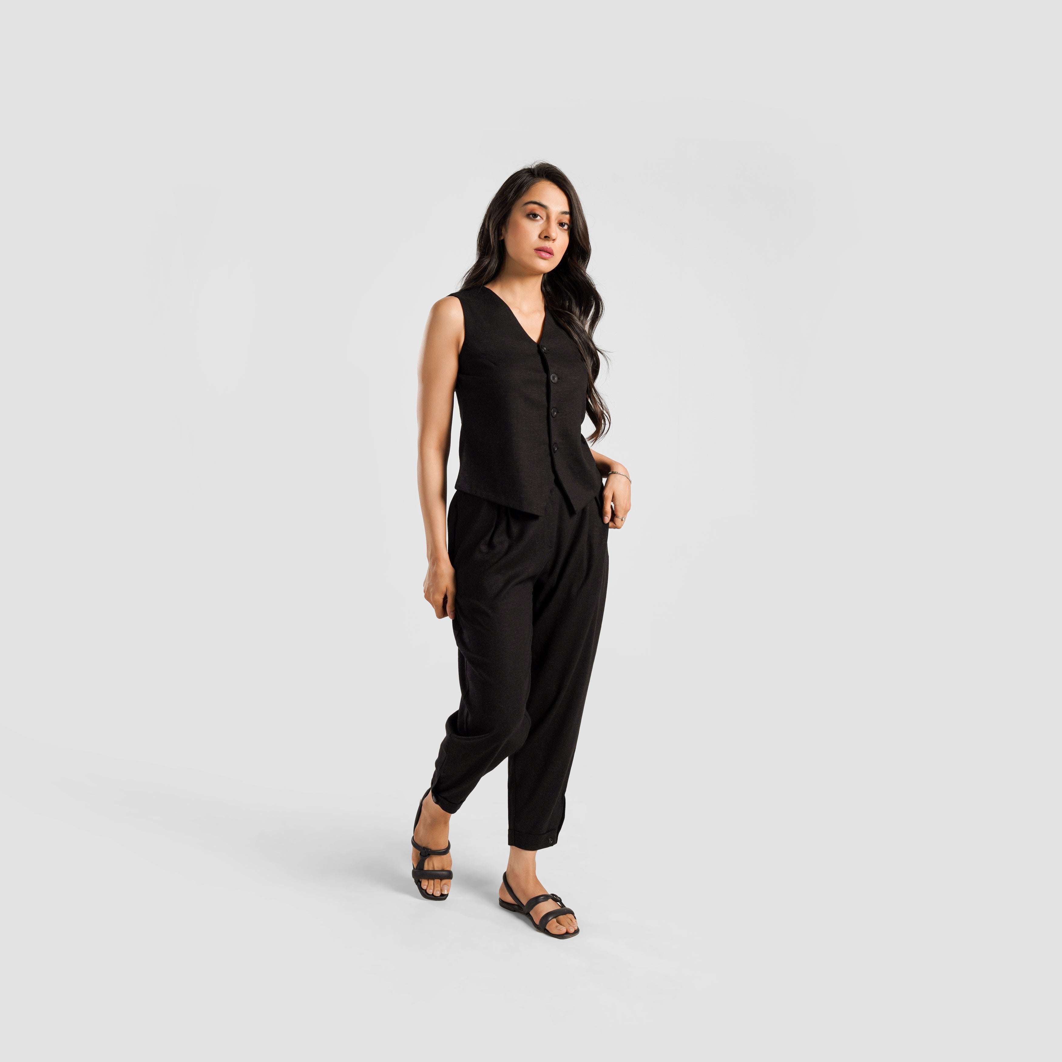 Woven Trousers (Black)
