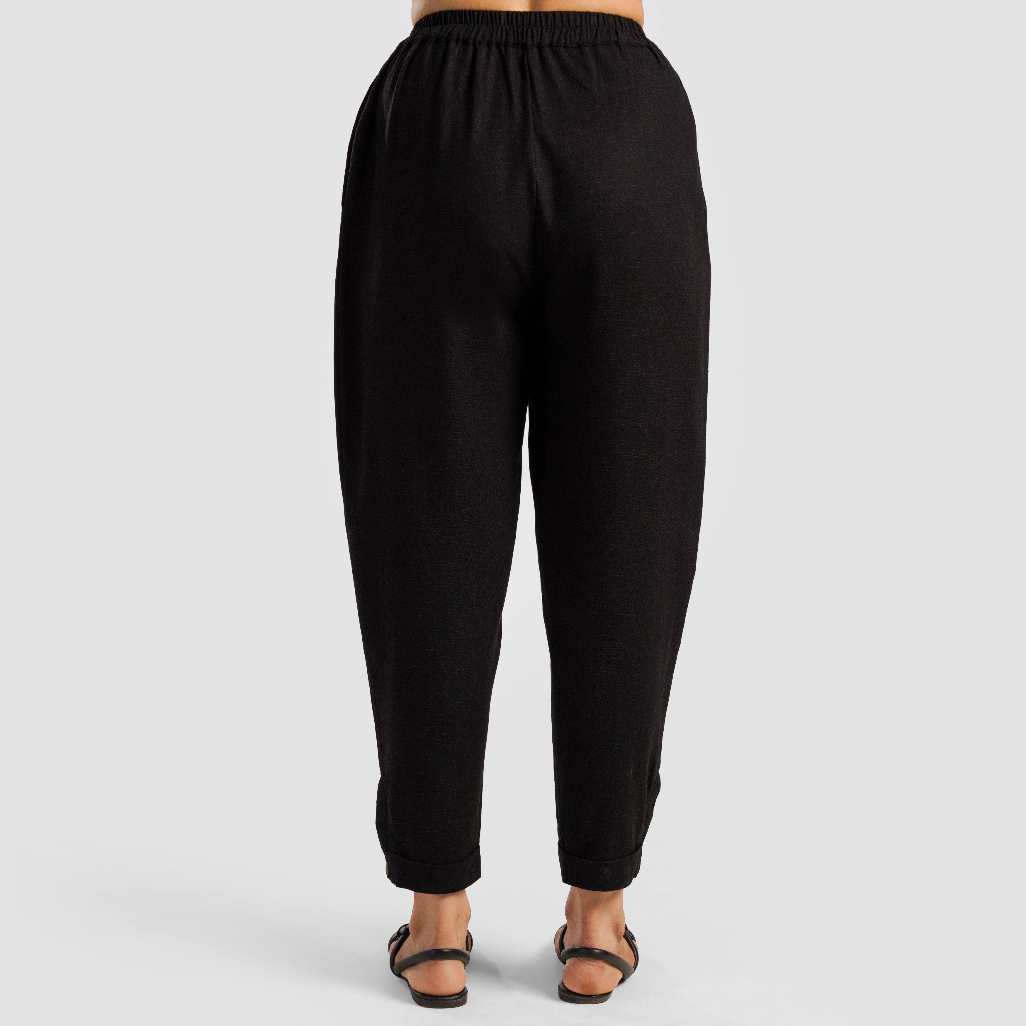 Woven Trousers (Black)