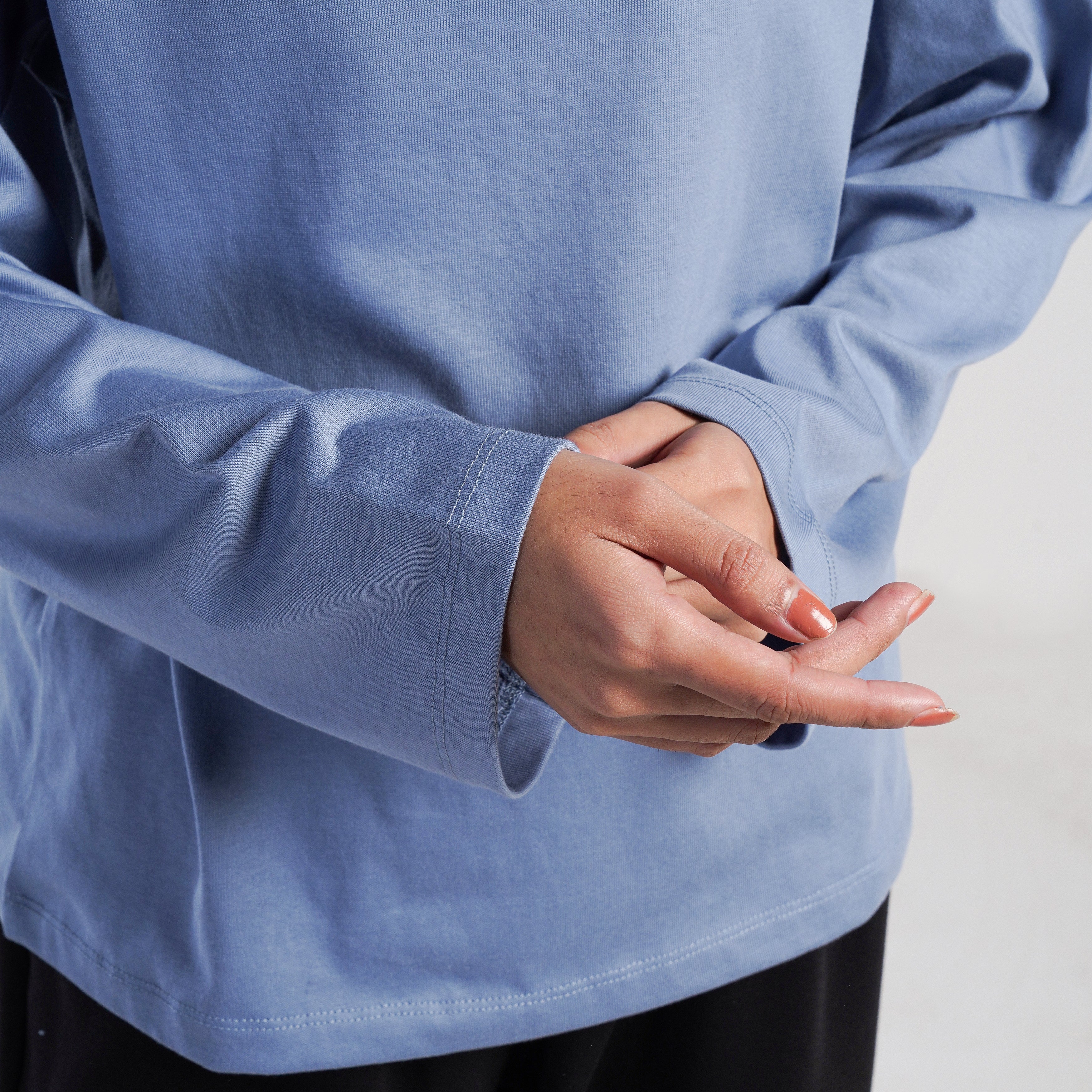 Boat Neck Long Sleeves (JK Blue)