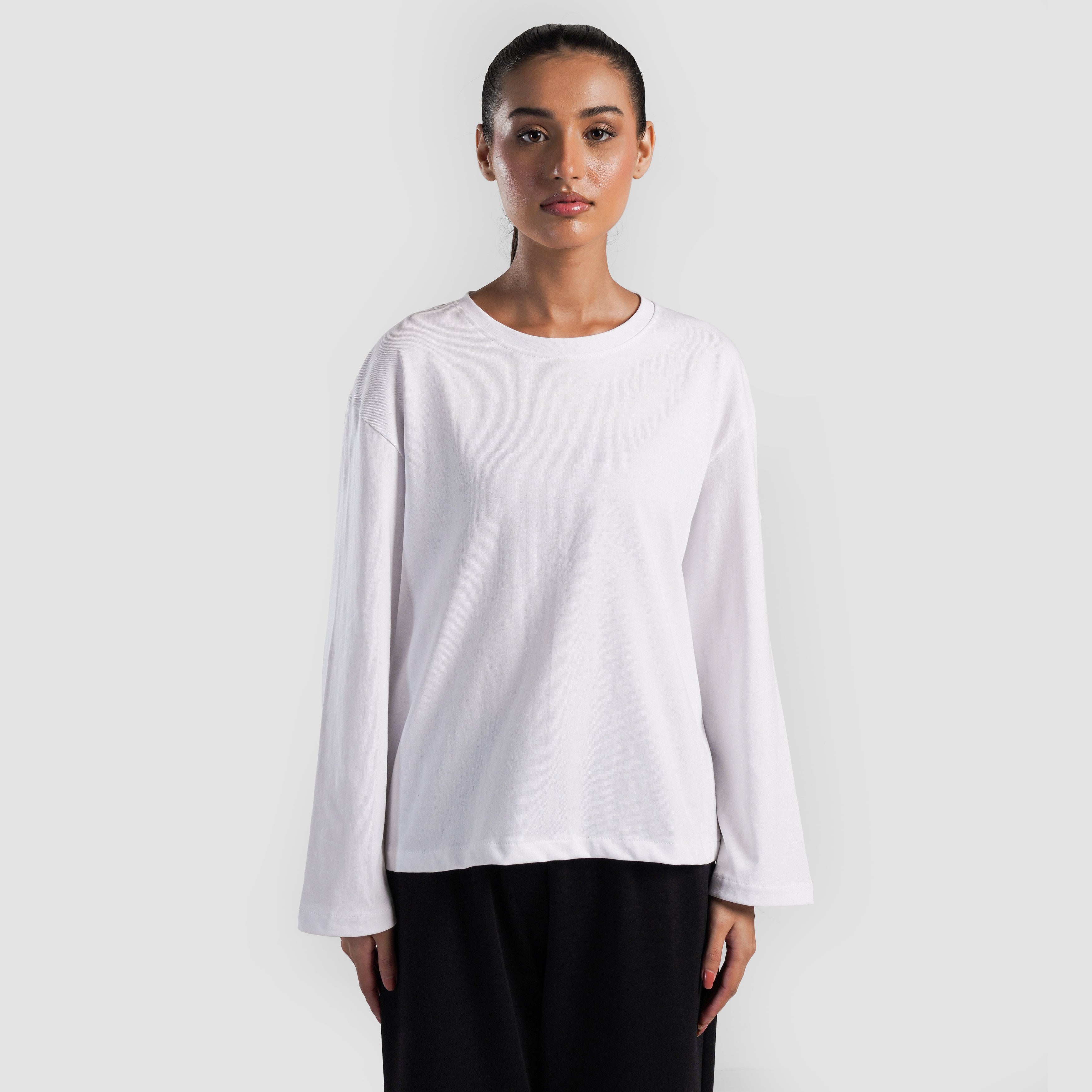 Basic Long Sleeves (White)