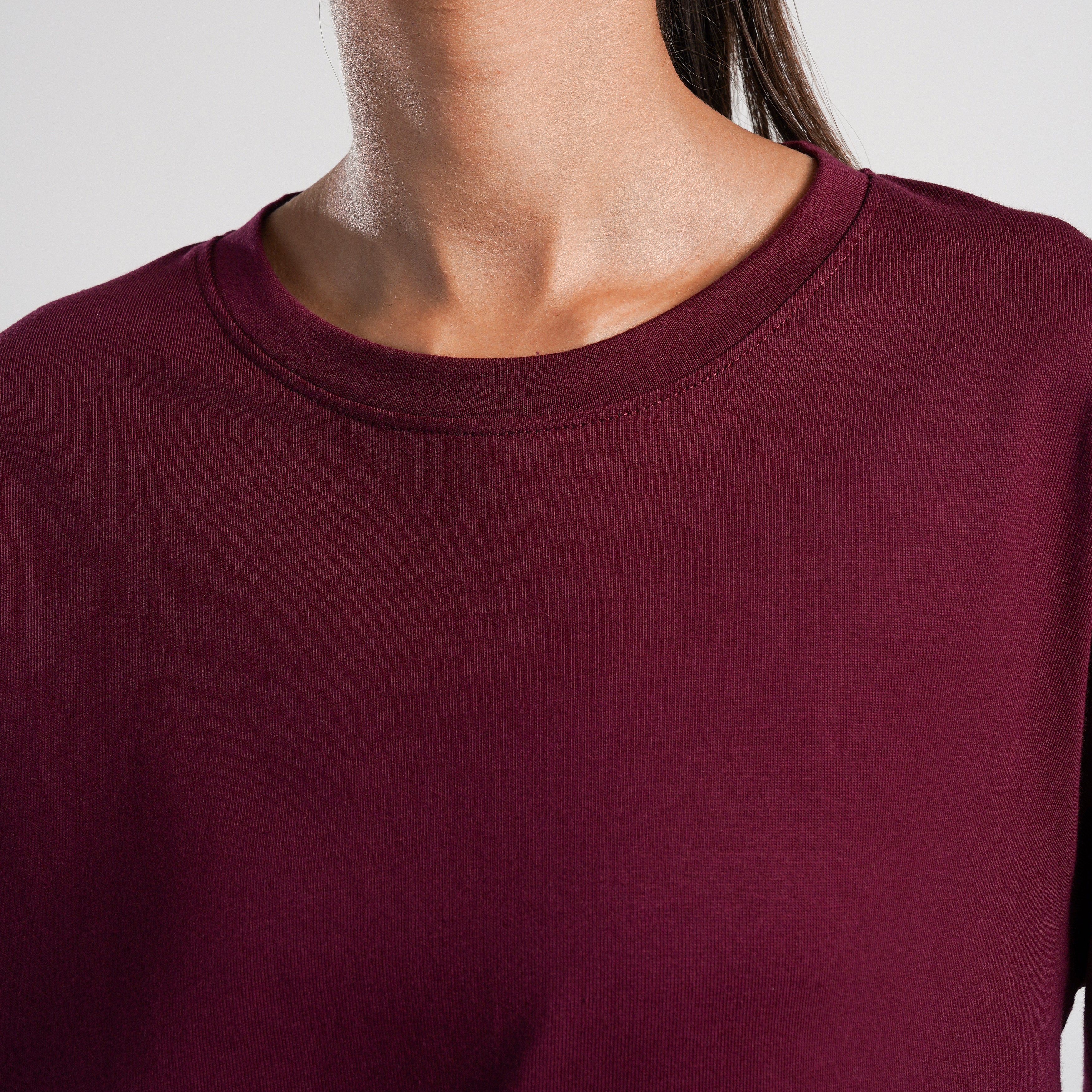 Basic Long Sleeves (Maroon)