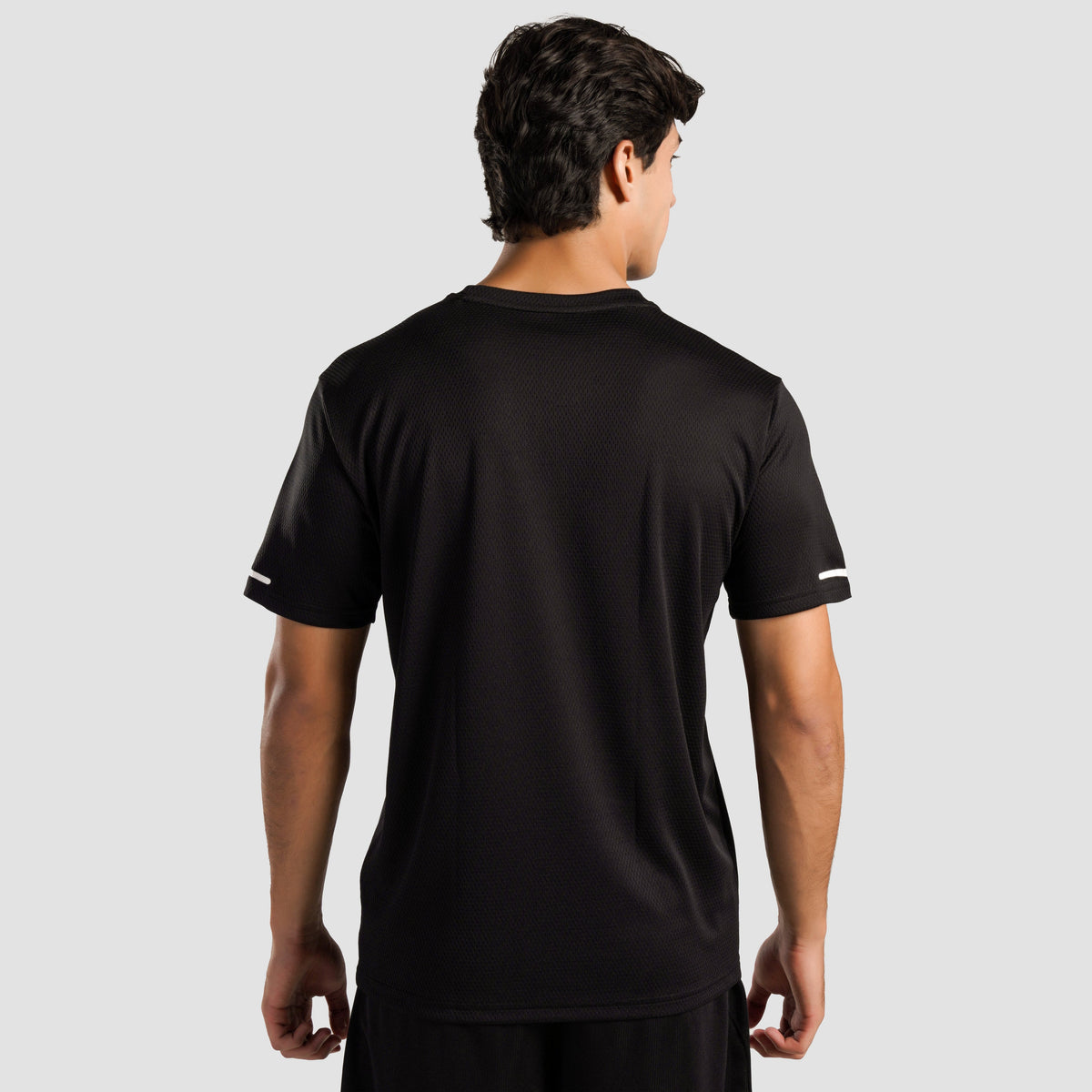 men gym t-shirt sportswear breathable workout tee back view Men T-Shirt GymArmour Pakistan