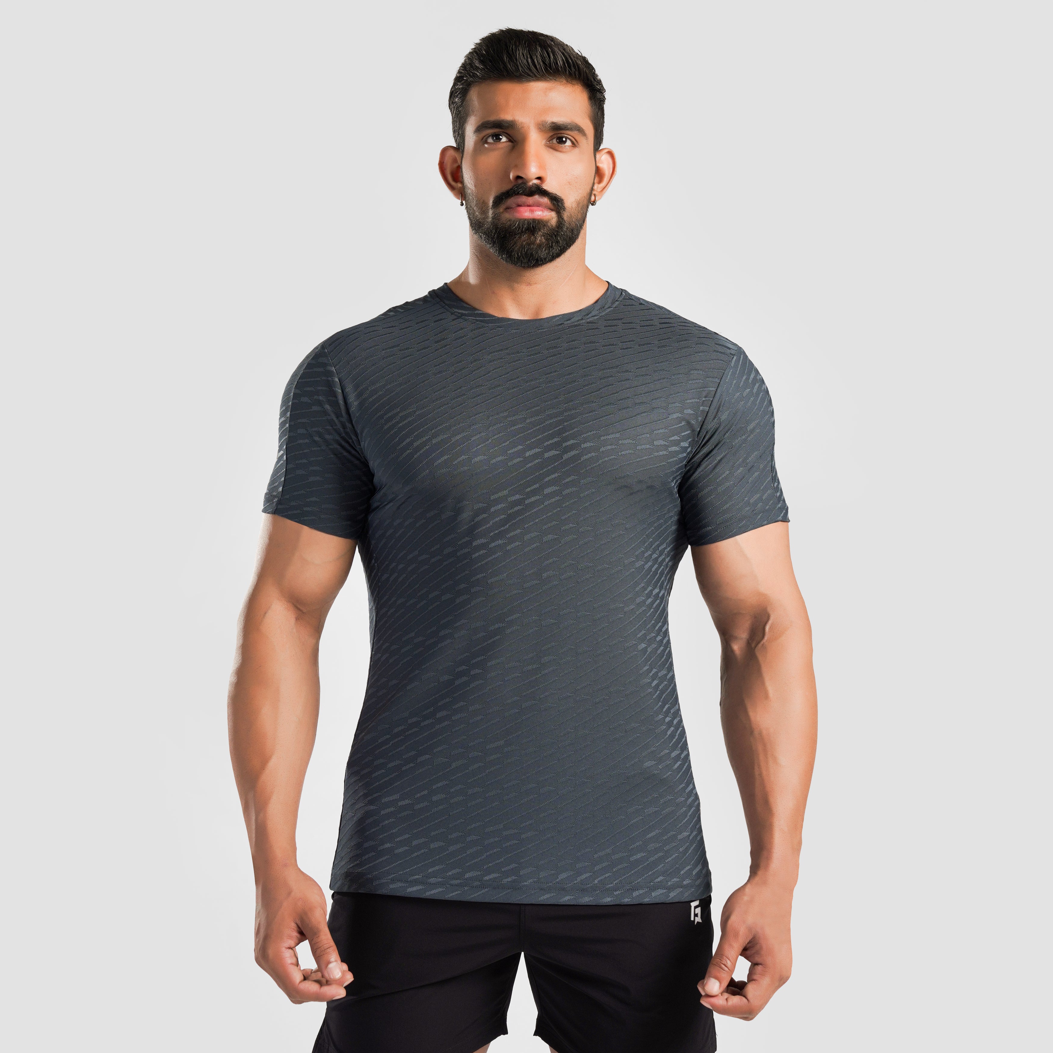 Power Rise Tee (Grey)