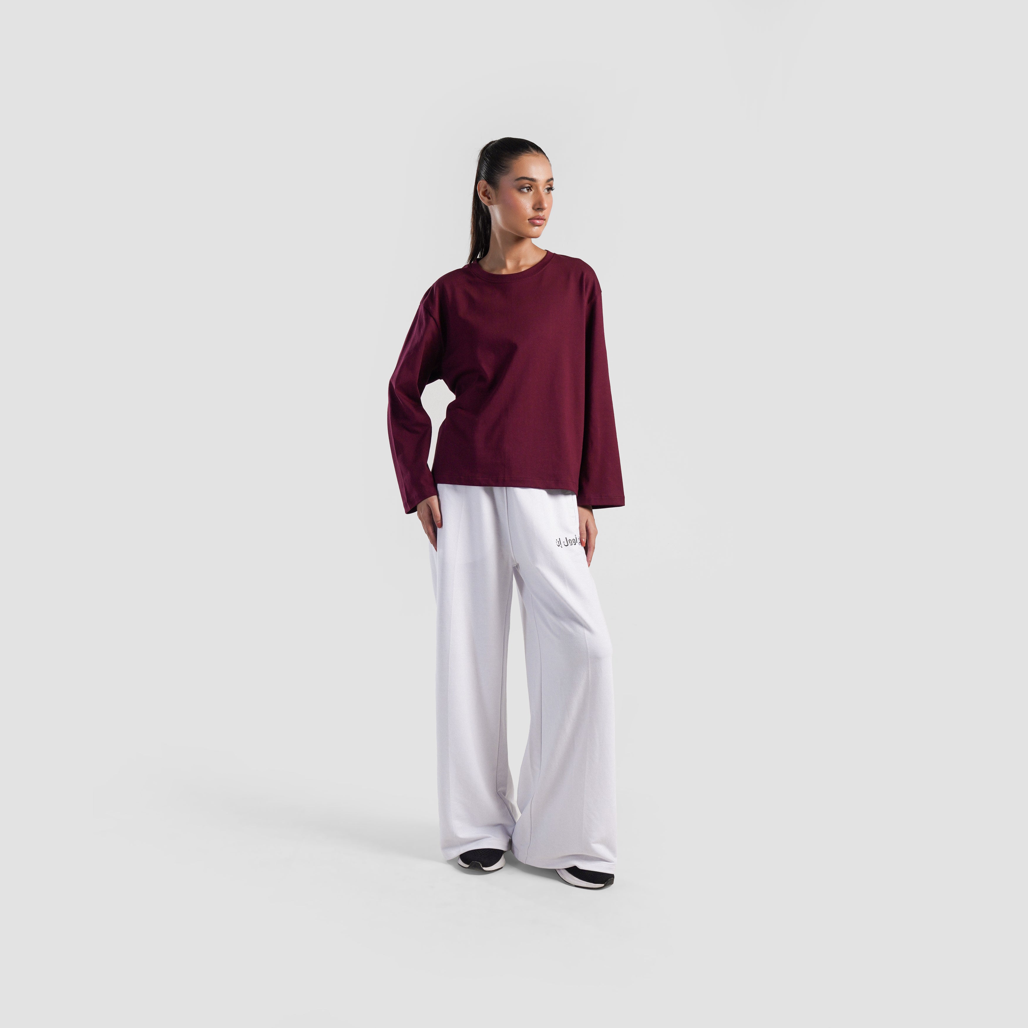Basic Long Sleeves (Maroon)