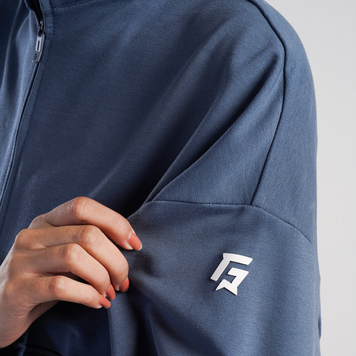 women track top zip gym jacket training outerwear lifestyle view Women Track Top Gymarmour Pakistan