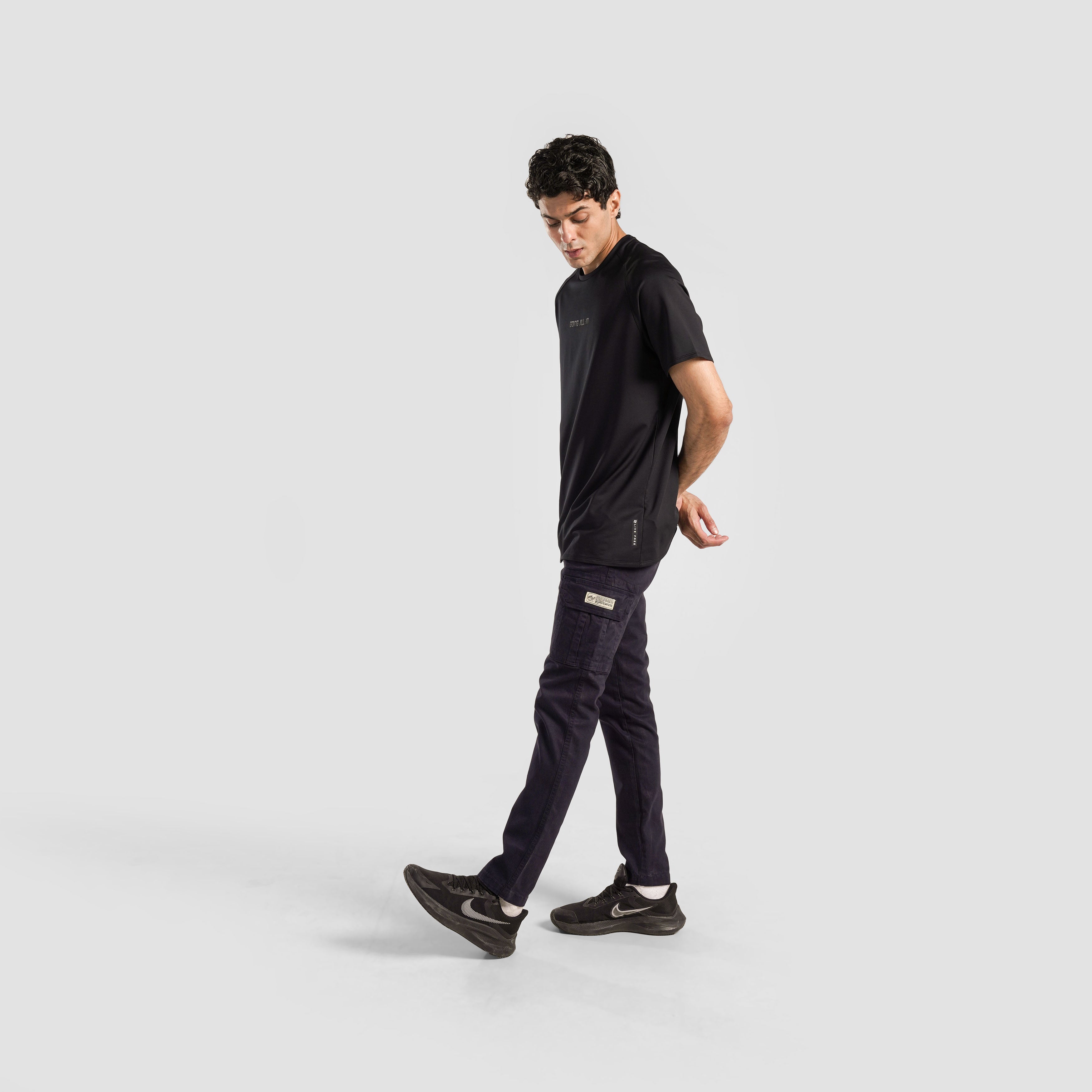 Essential Cargo Pants (Navy)