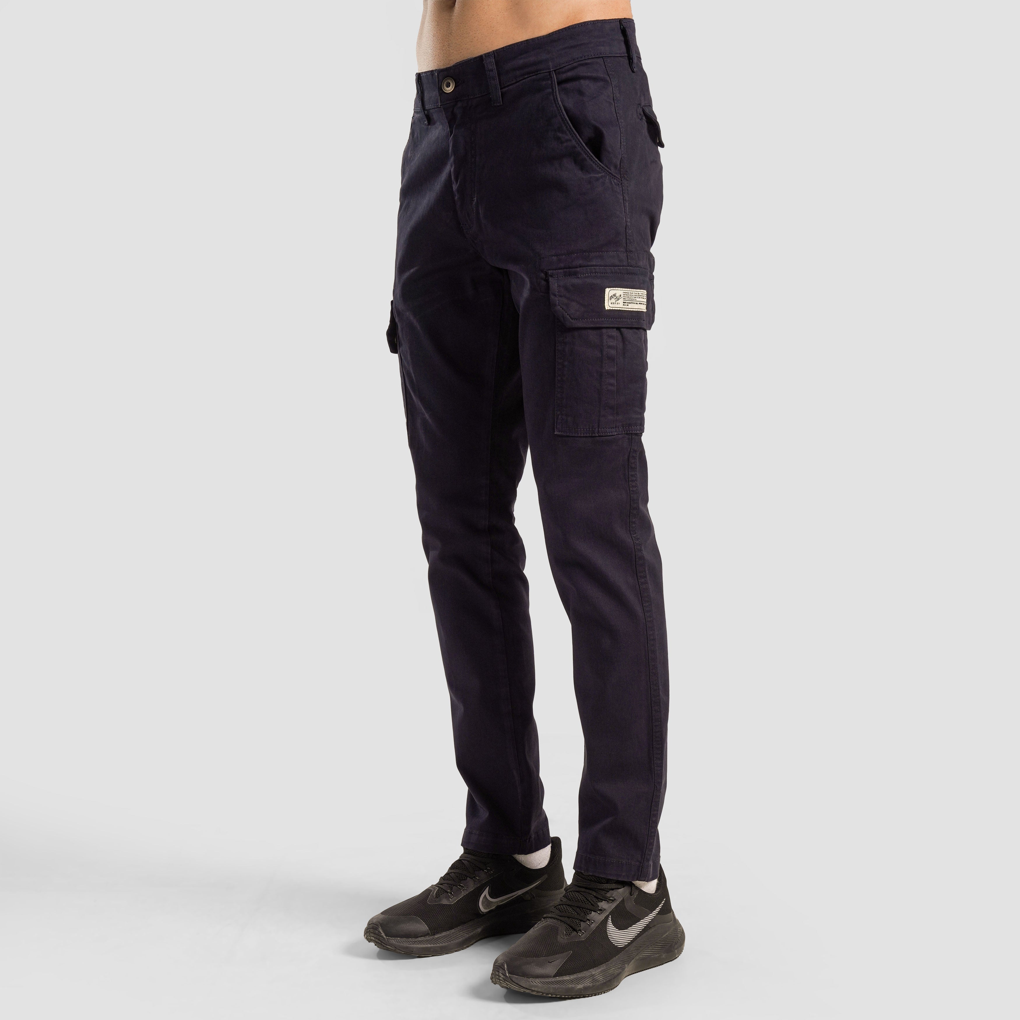 Essential Cargo Pants (Navy)