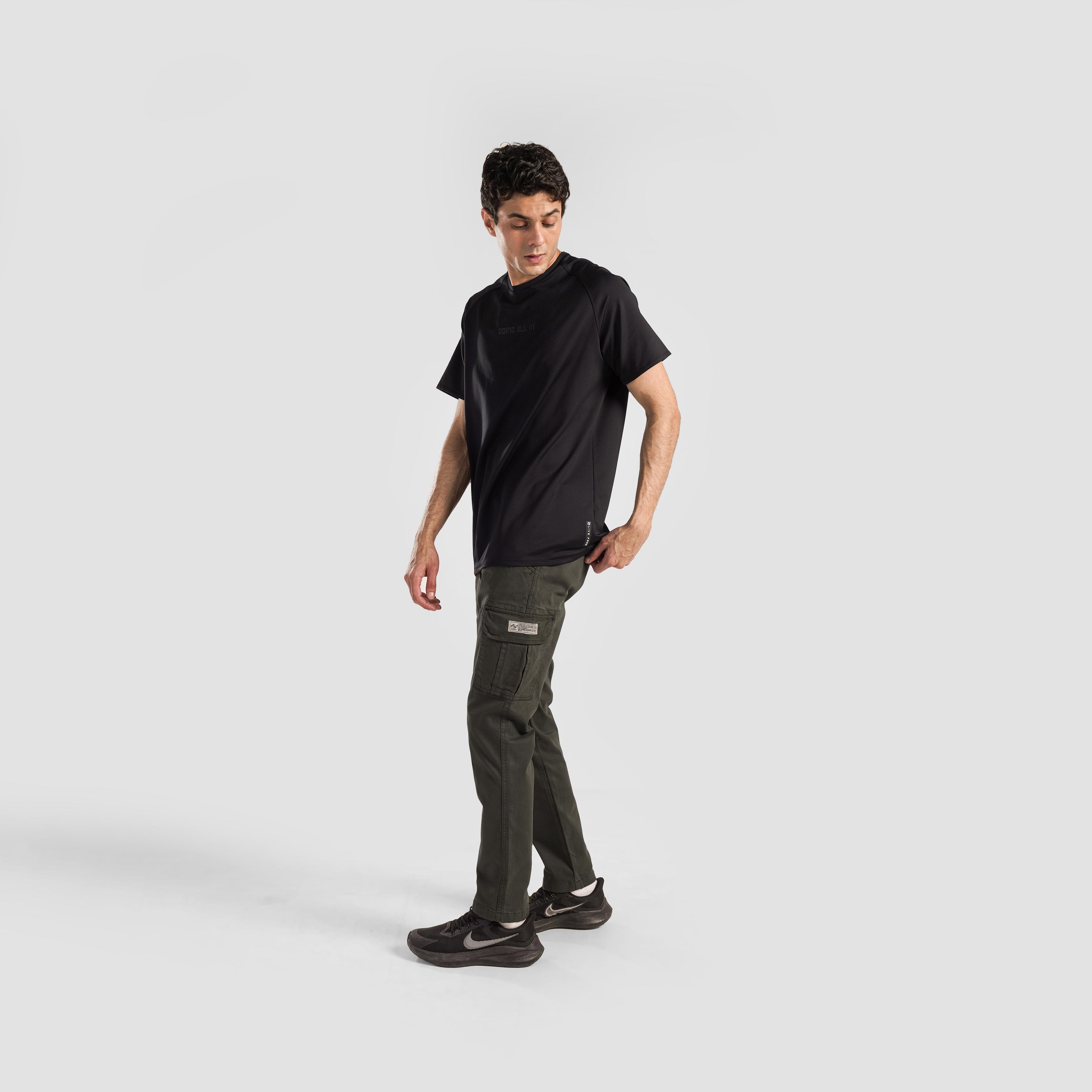 Essential Cargo Pants (Olive)
