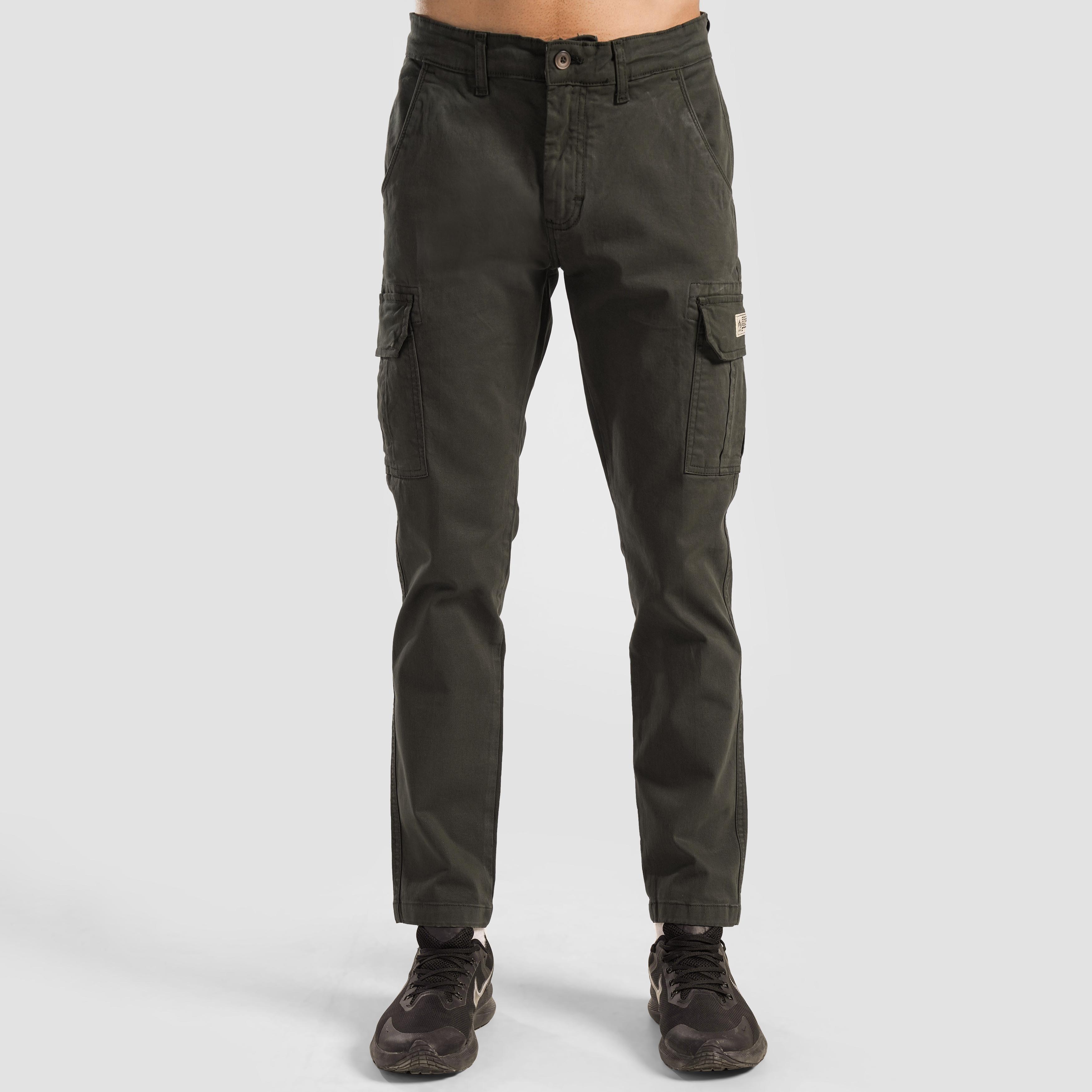 Essential Cargo Pants (Olive)