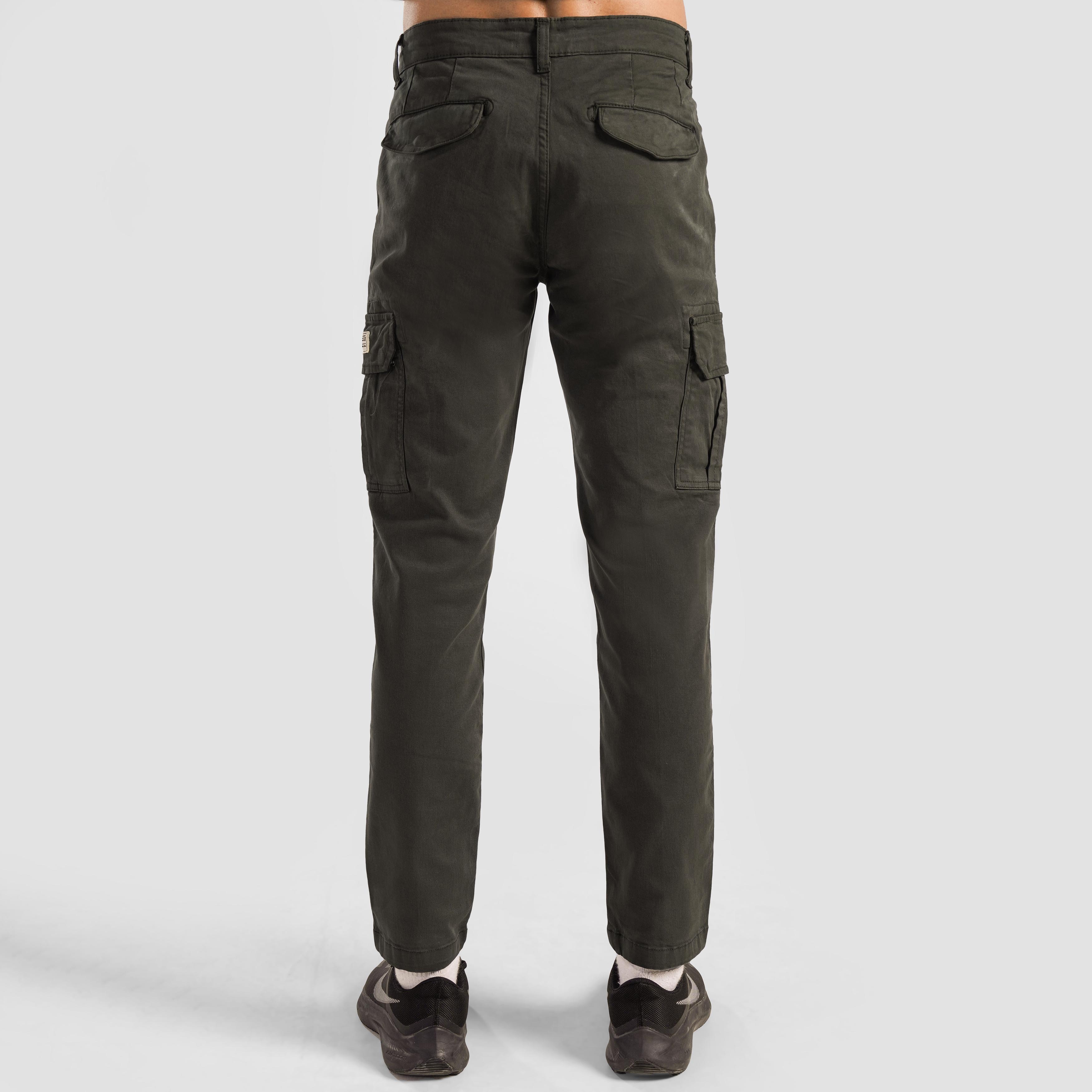 Essential Cargo Pants (Olive)
