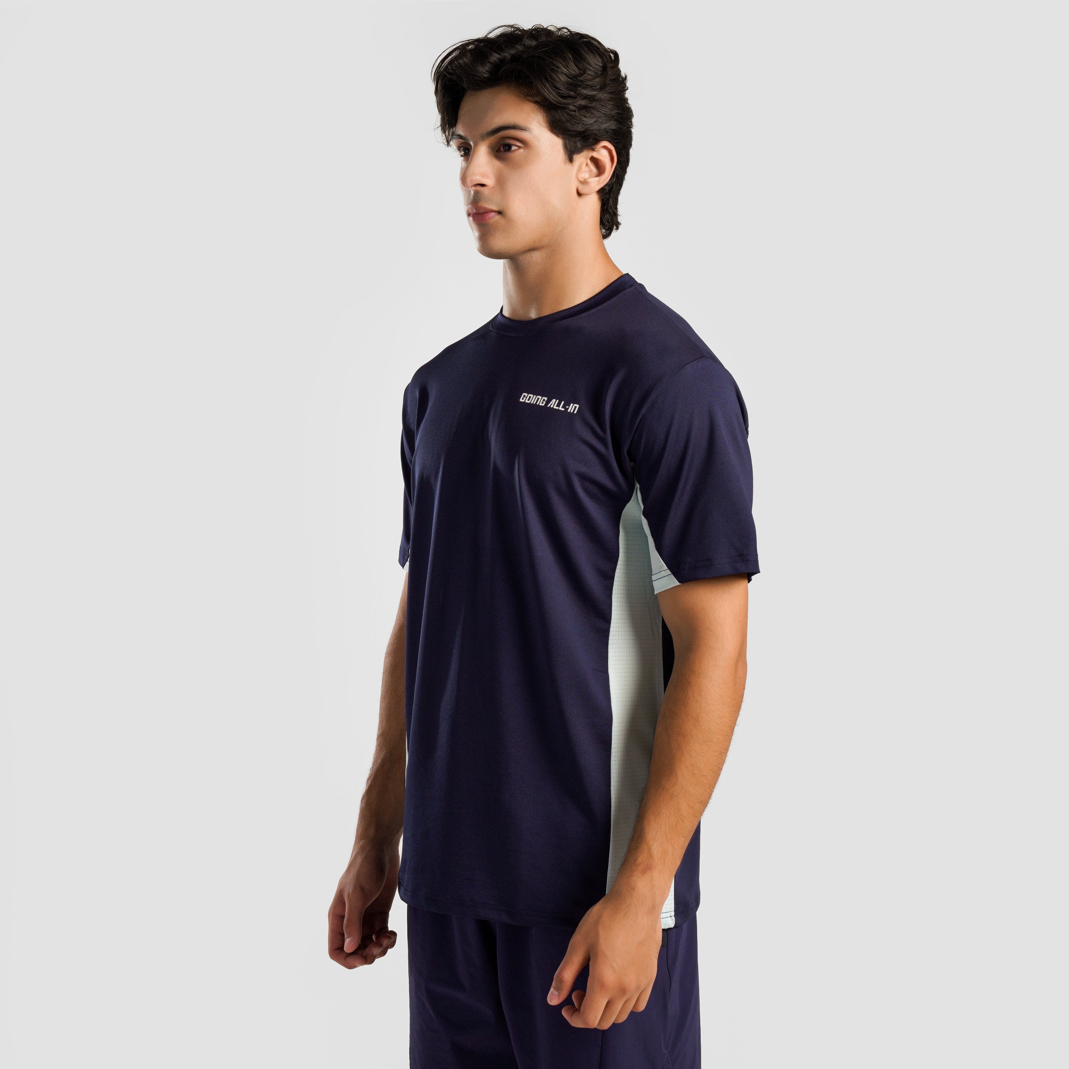 Ace T-Shirt (Navy-Mint Green)
